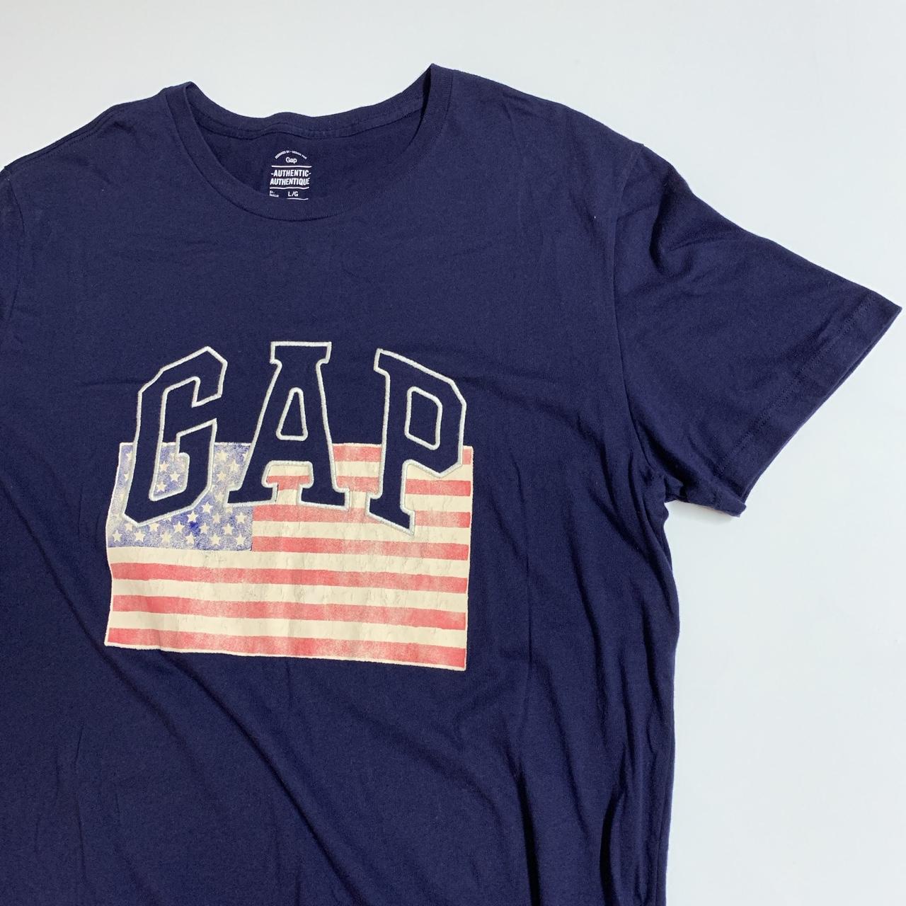 gap flag shirt