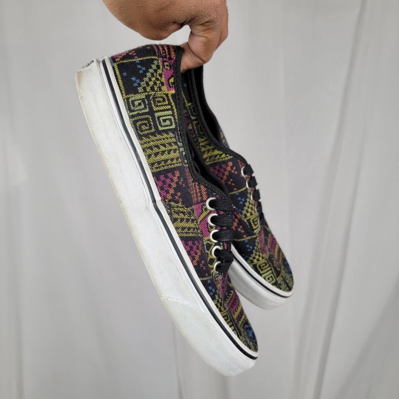 Vans Aztec Geometric Sneakers | 8 Cute ankle... - Depop