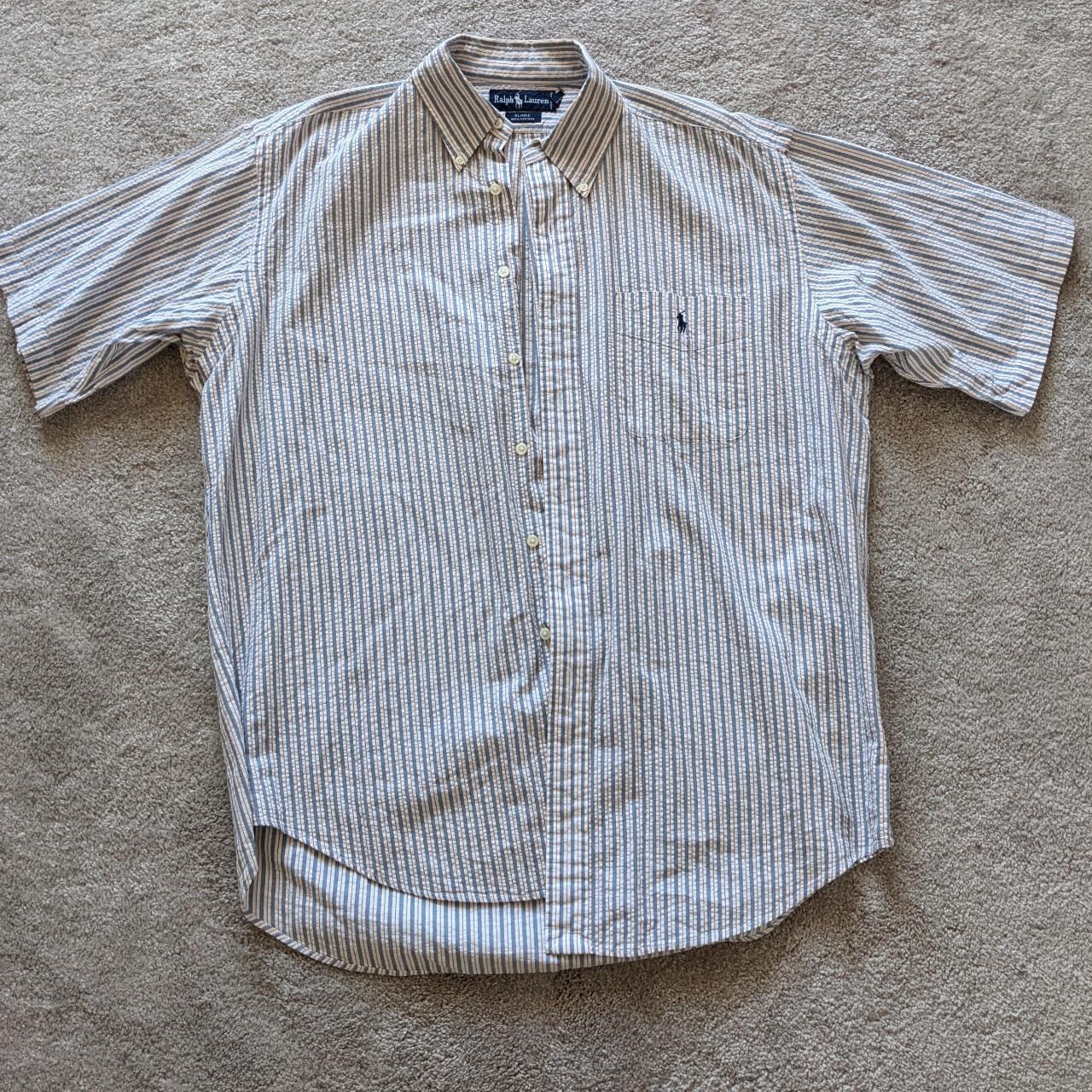 Ralph Lauren Blaire Polo button up sz L super clean... - Depop