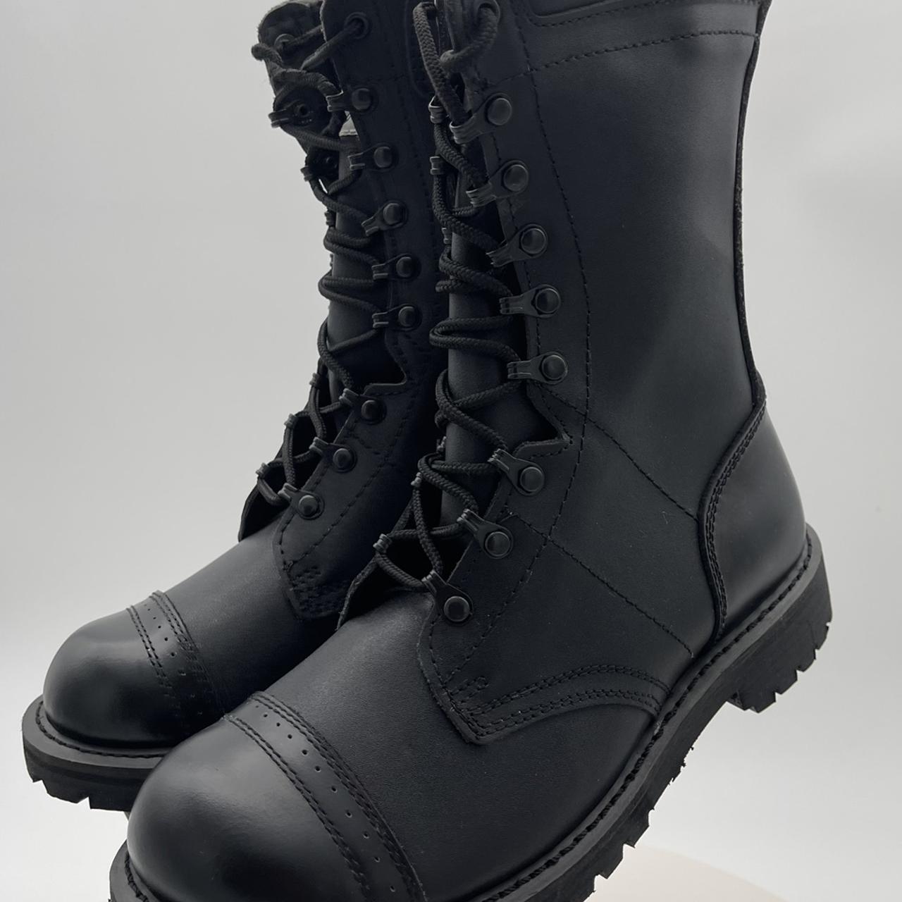 Jump Leather Upper Men’s Size zipper Boots Boots are... | Depop