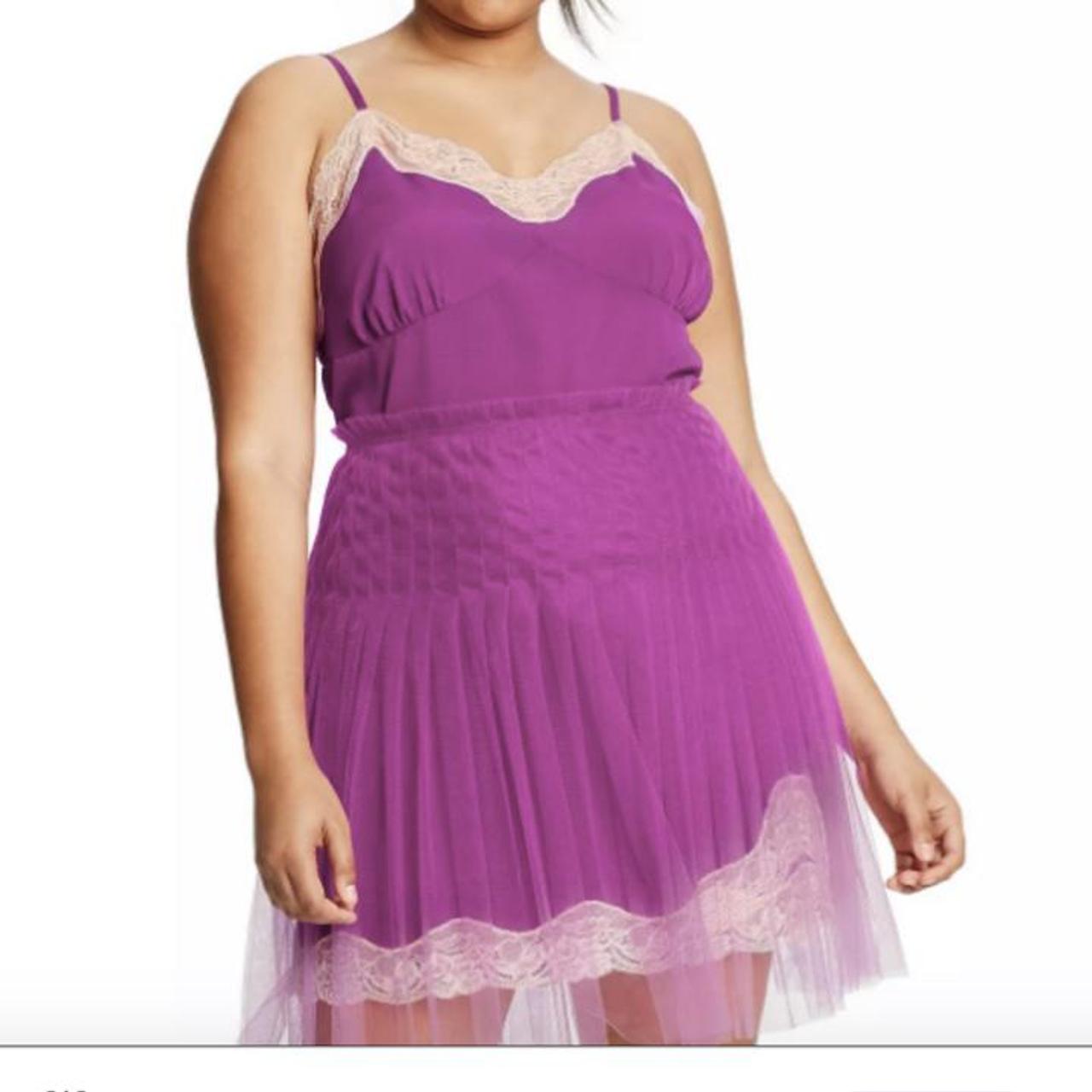 Rodarte  Women's Purple and Pink Dress (4)