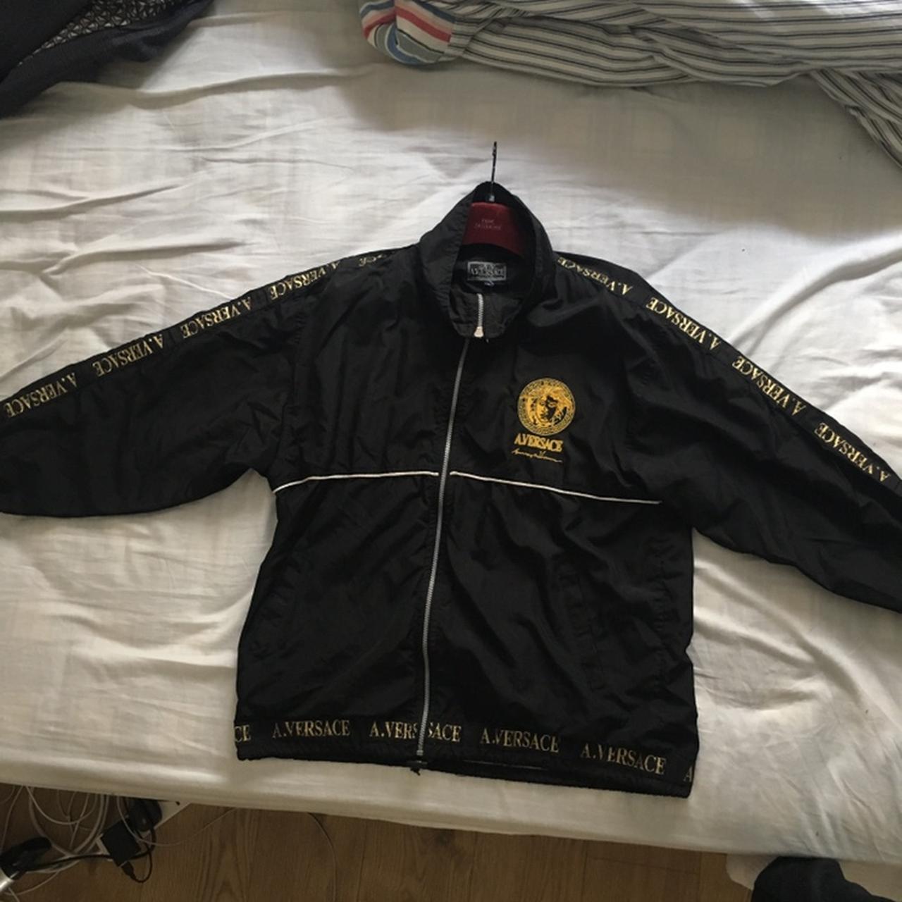 🌗 A.Versace Jacket/Windbreaker 🌗 Size XL 🌗 Chest | Depop