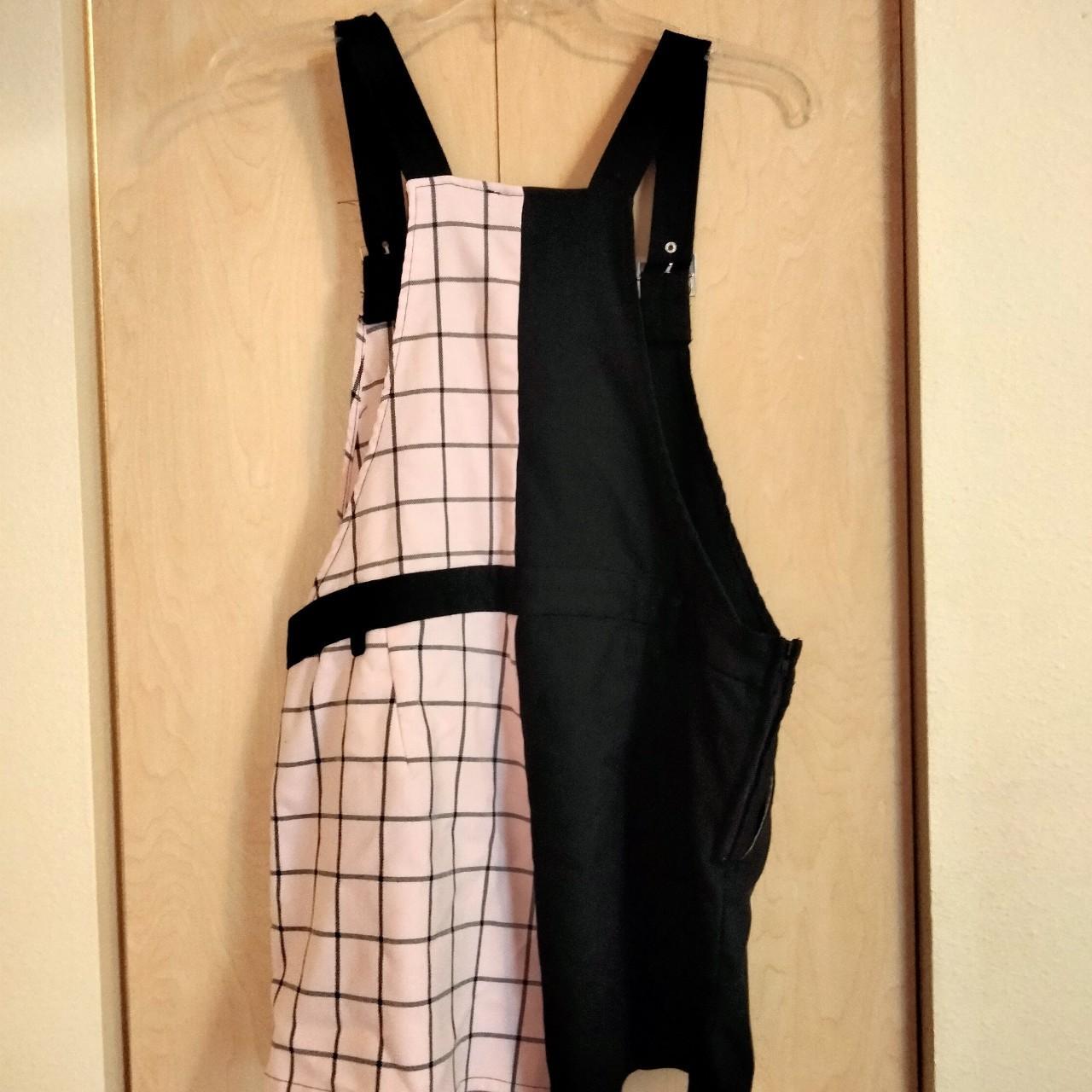 Hot Topic Women's Pink and Black Dress | Depop