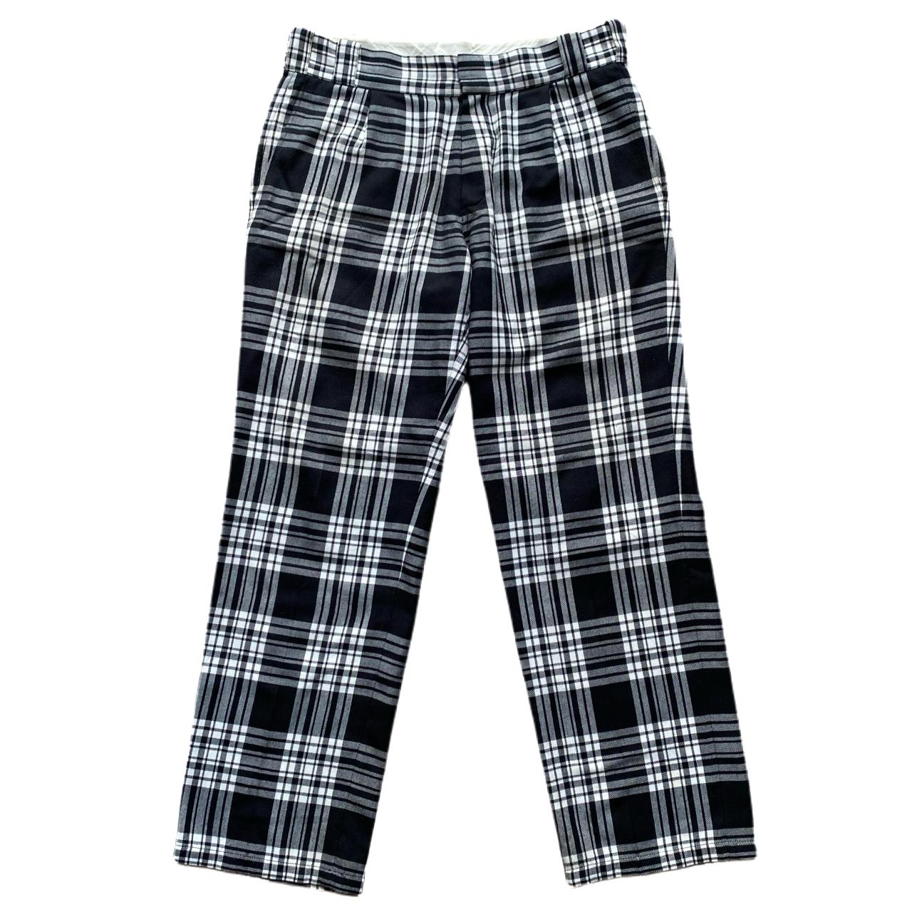 Gosha Rubchinskiy check tartan style trousers,...