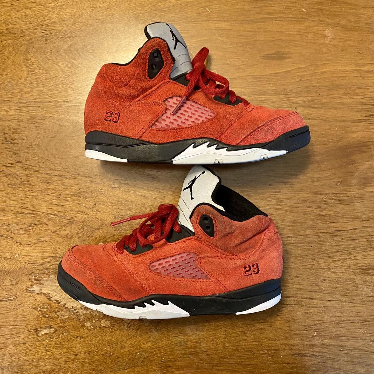 Air Jordan 5. “Raging Bull”. These have general wear... - Depop