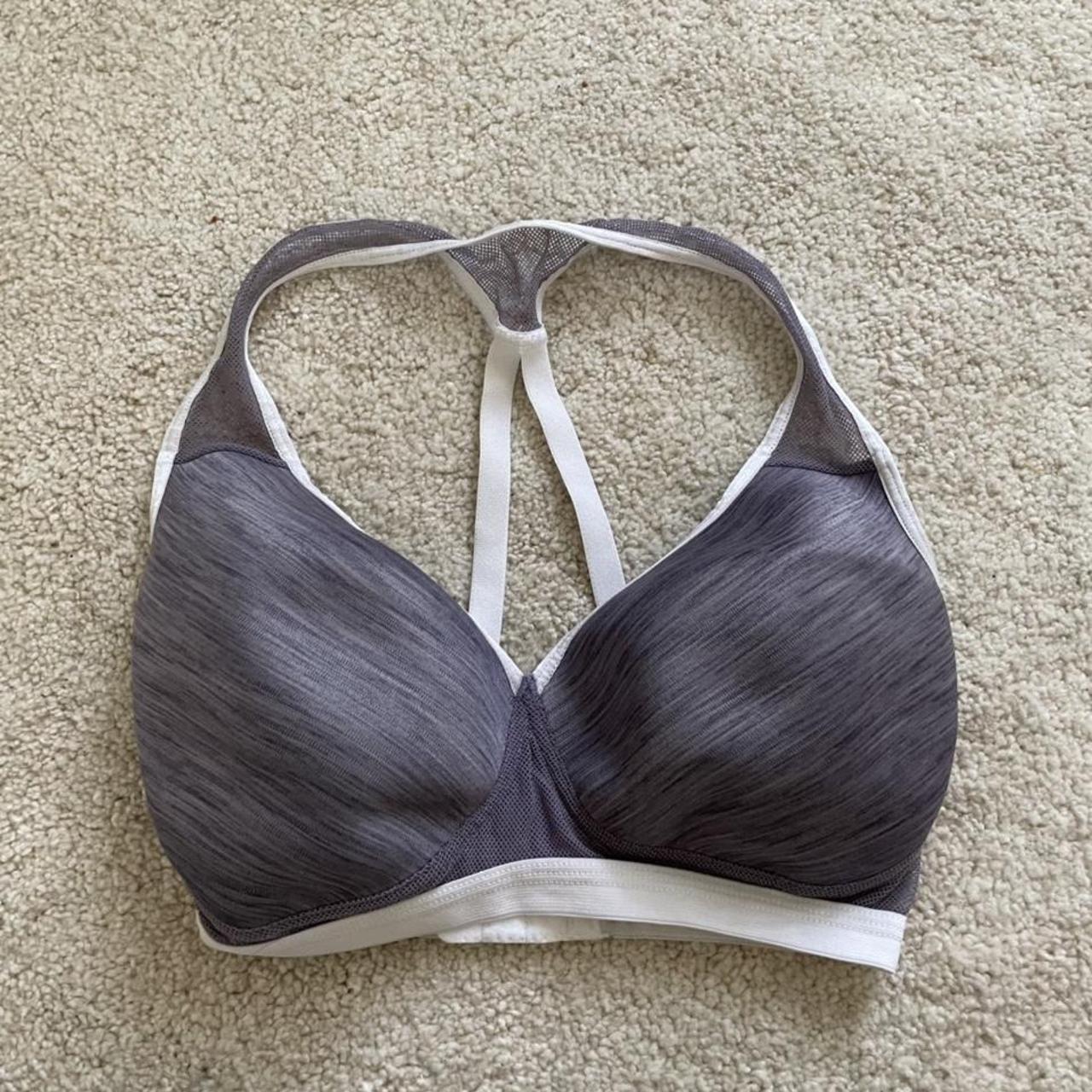 Light purple sports bra with great support. It is... - Depop