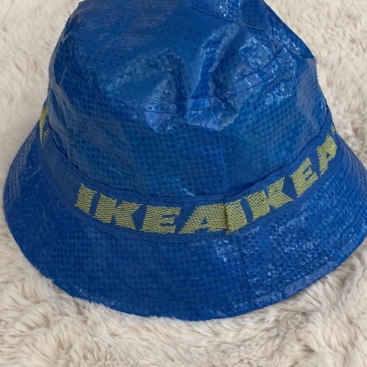 IKEA Women's Yellow and Blue Hat (3)