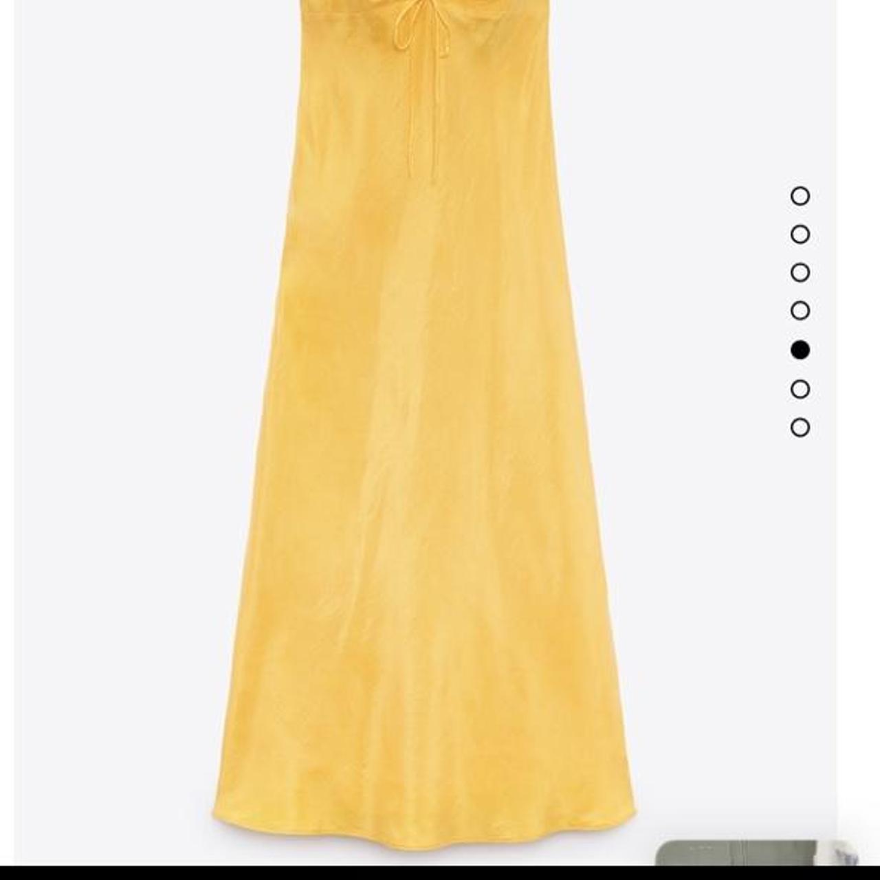 Zara Women's Yellow Dress (2)