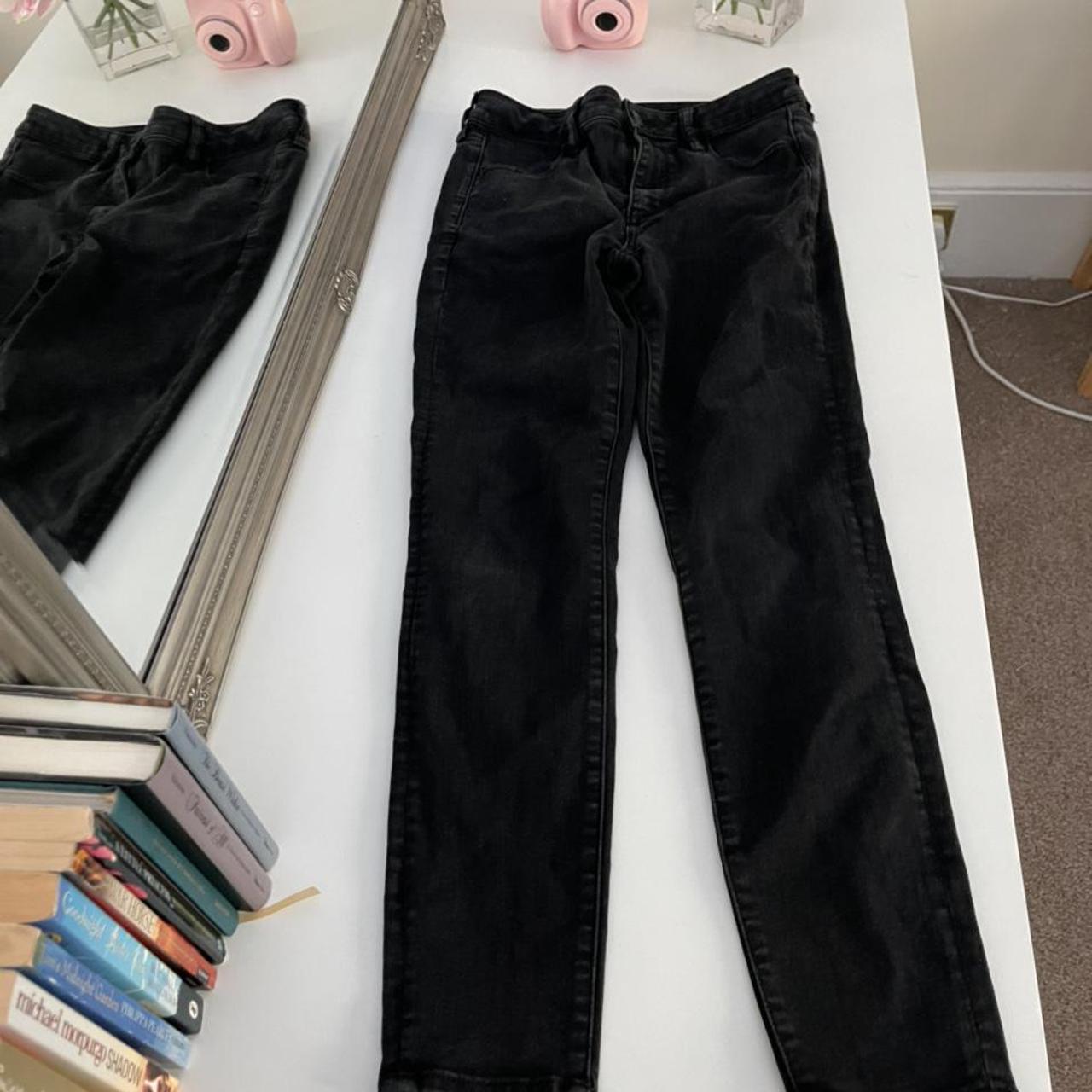 american eagle black pants