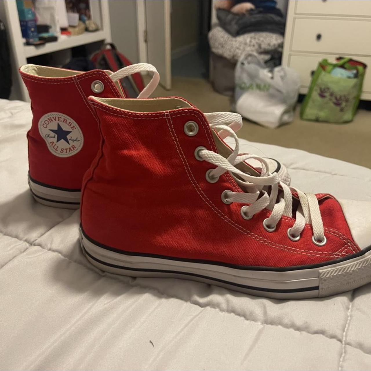 red converse size 9