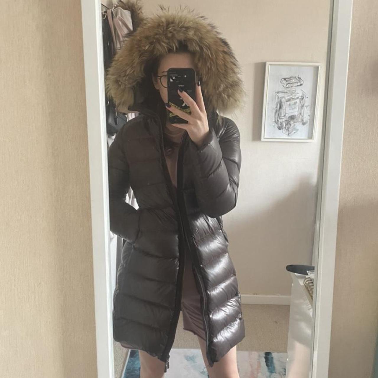 Moncler deals fur trim