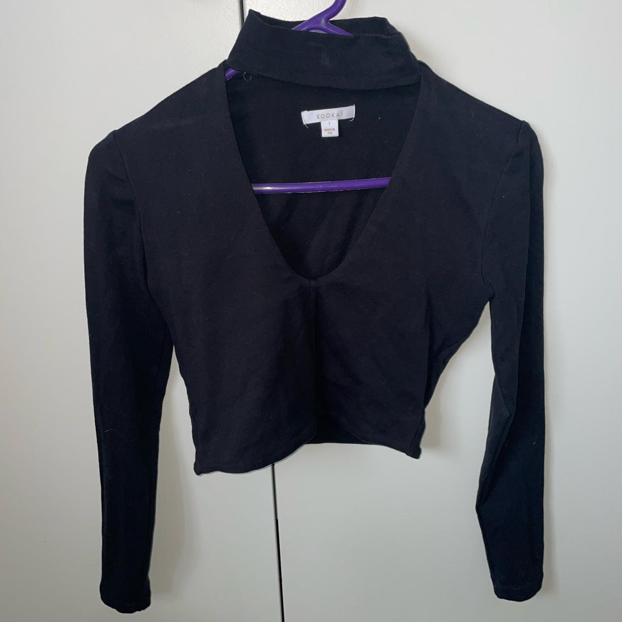 KOOKAI black long sleeve size 1! Amazing quality and... Depop