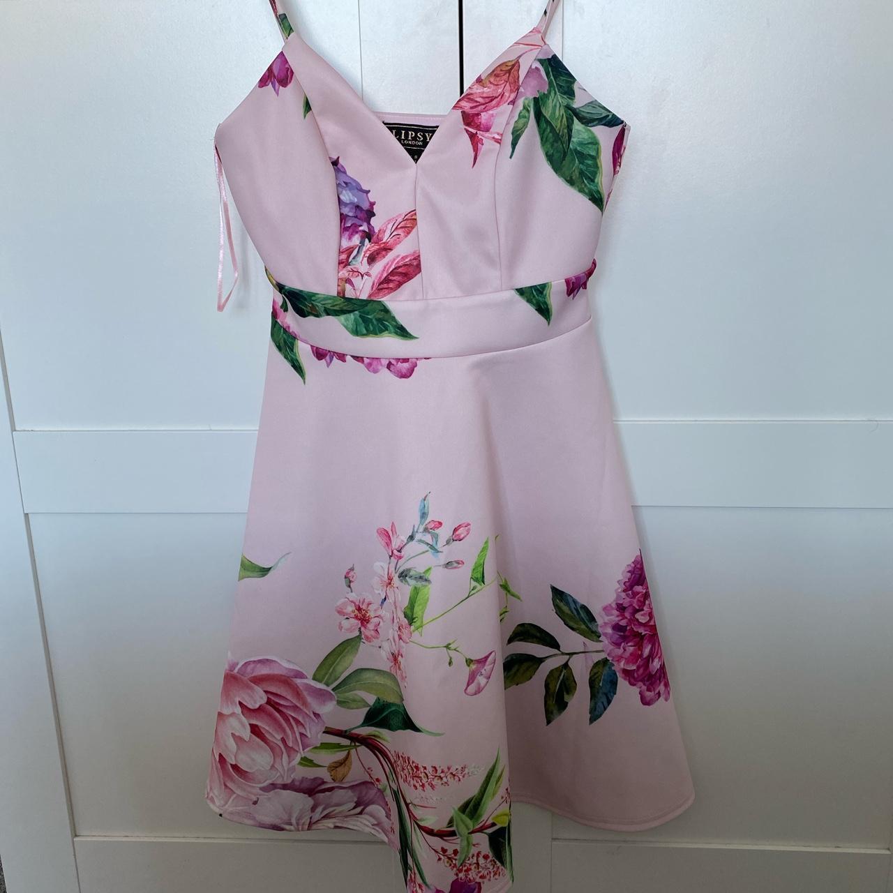 lipsy scallop lace dress