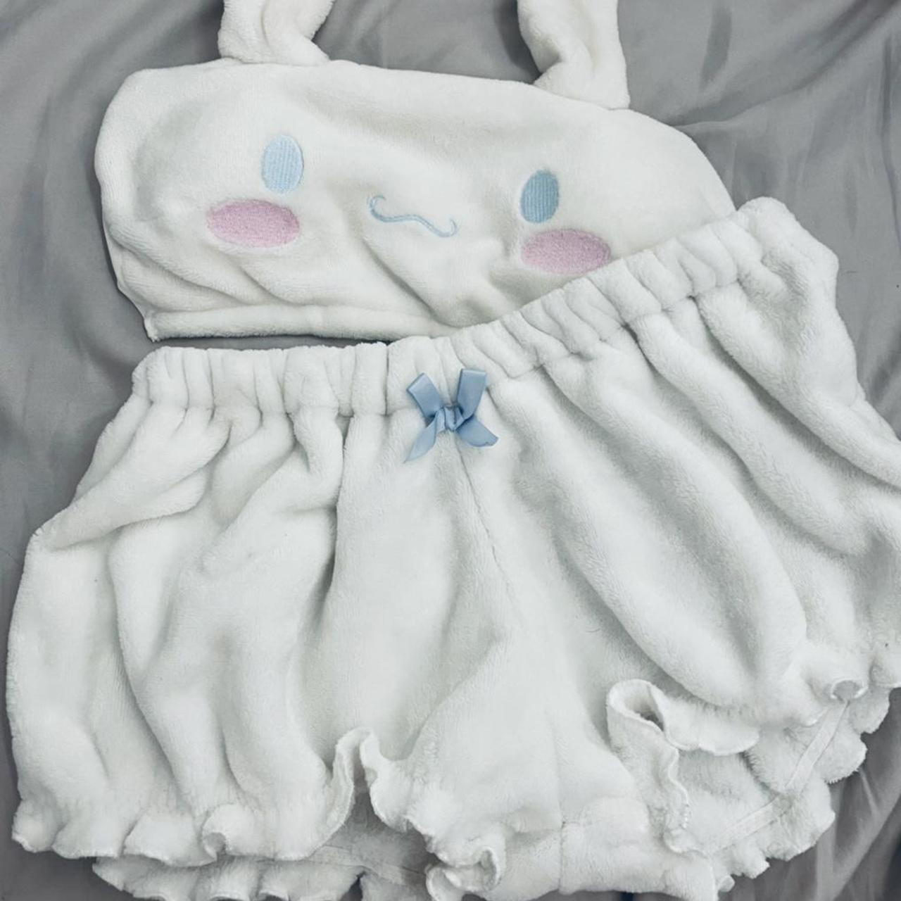 Hello Kitty/Sanrio Cinnamoroll Top and Short Pajama... Depop
