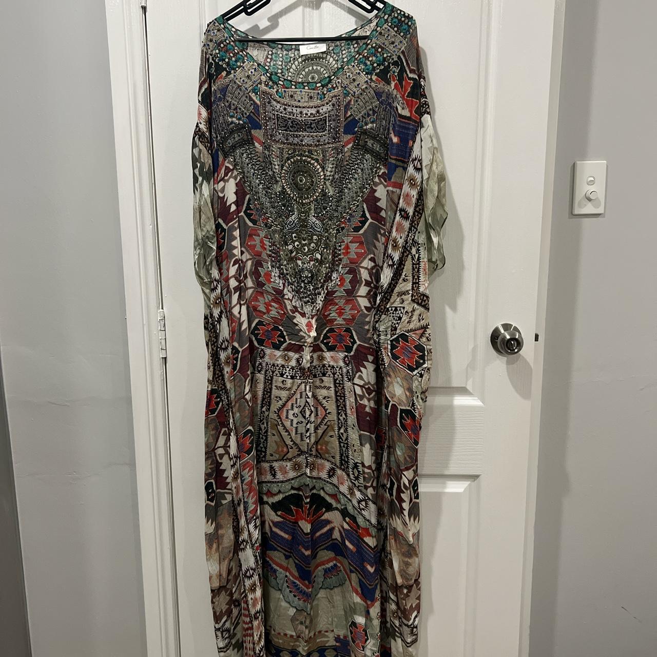 Camilla maxi kaftan One size fits all In great... - Depop