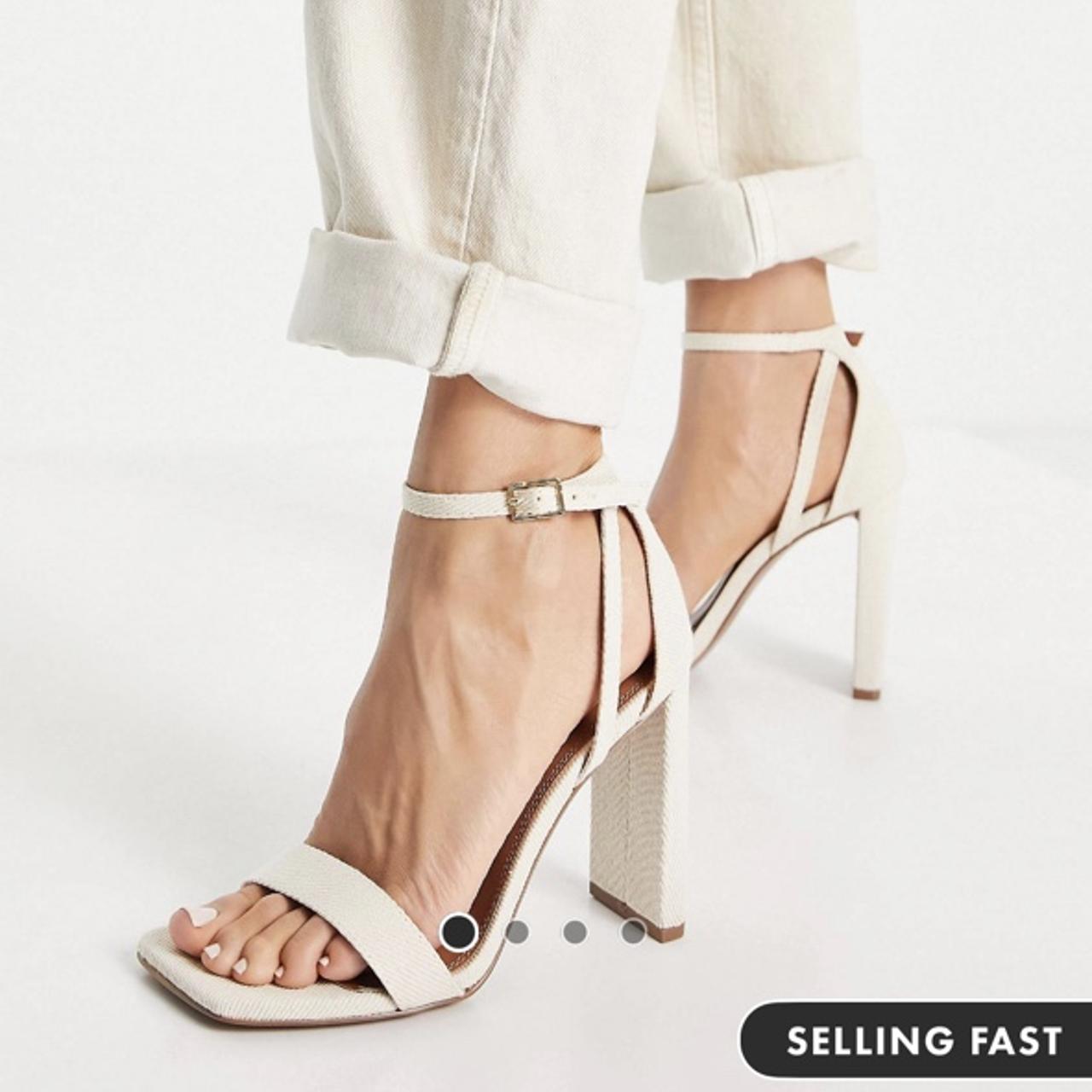 asos barely there heels