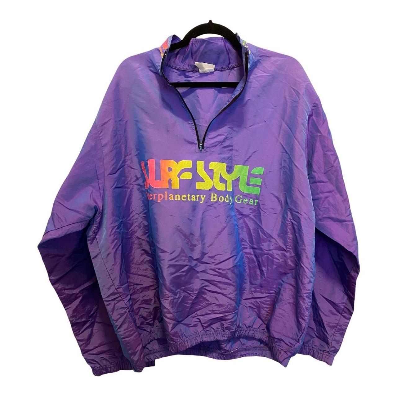 90s surf sale style windbreaker