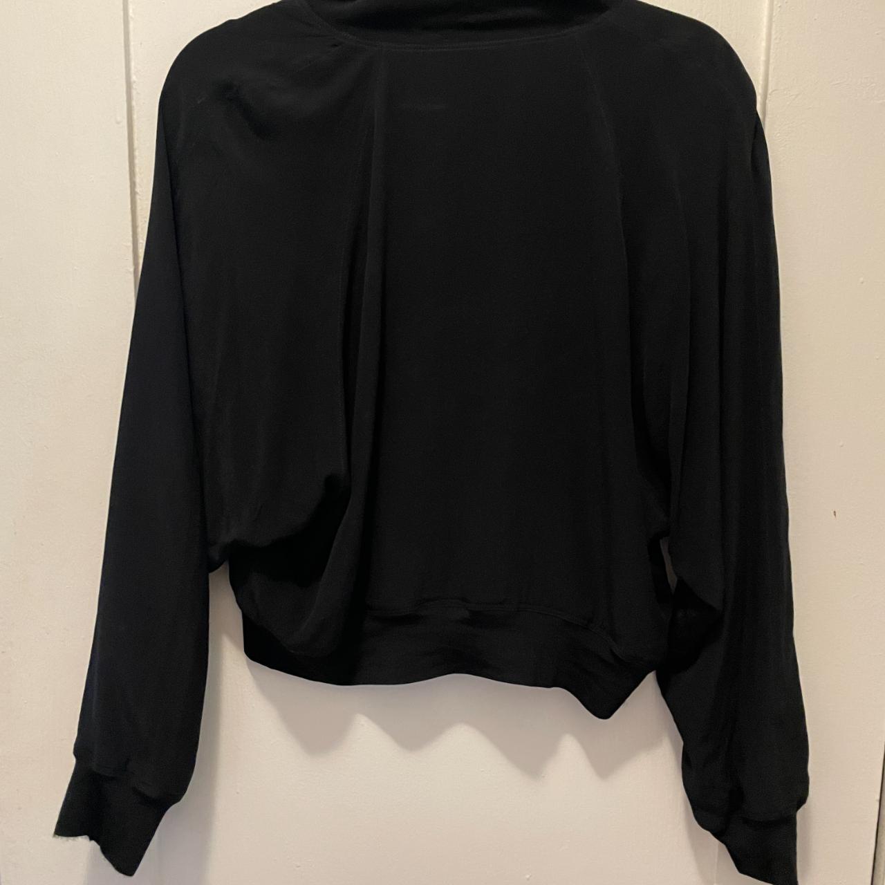 Aritzia Babaton Bomber Jacket Black, size large,... - Depop