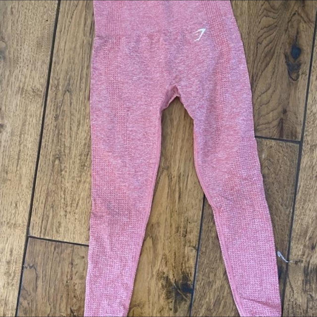 Gymshark seamless pink leggings Fits like a true - Depop