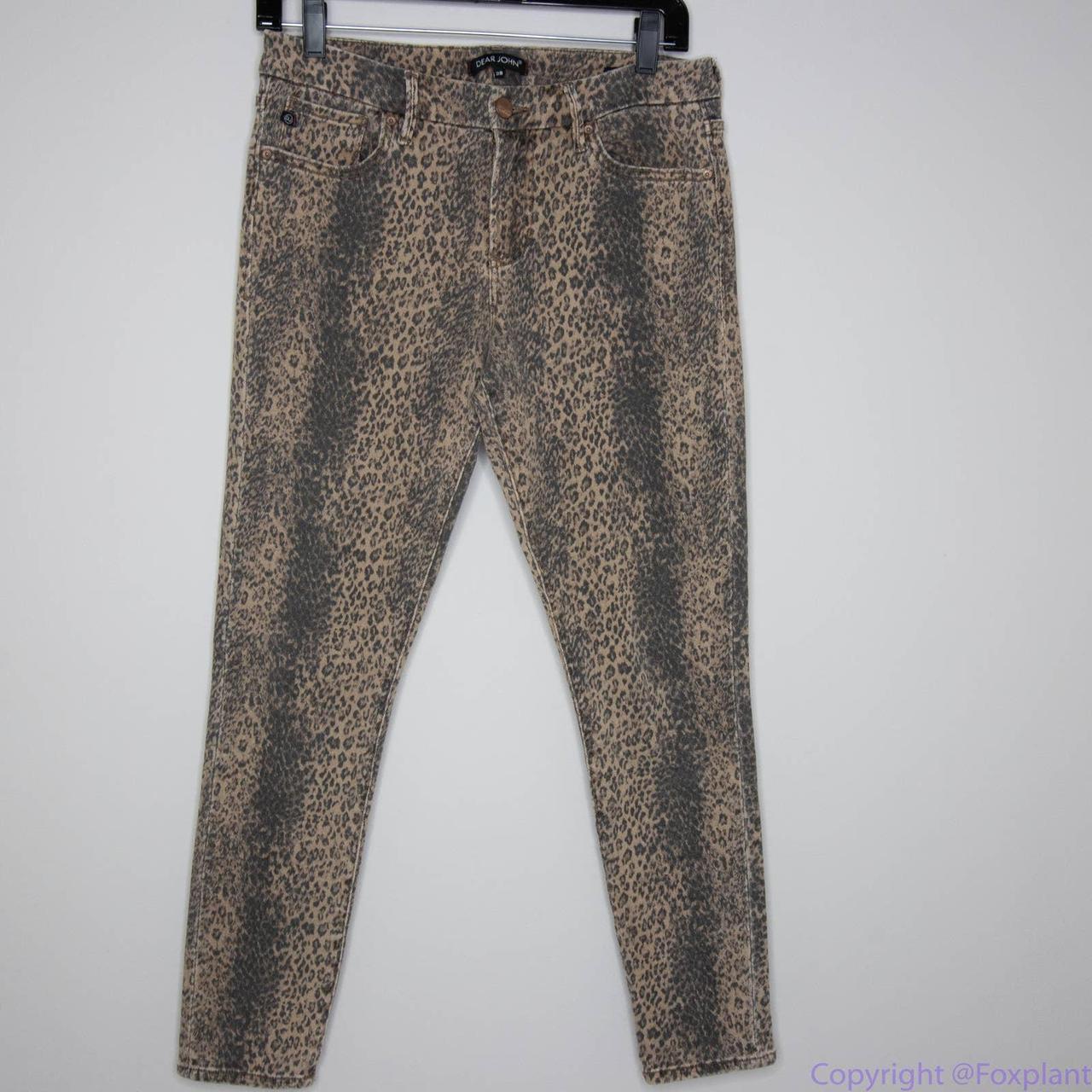 Knox Rose Women's Leopard Print Mid-Rise Ankle Skinny Pants - Size: 4 –  Military Steals and Surplus