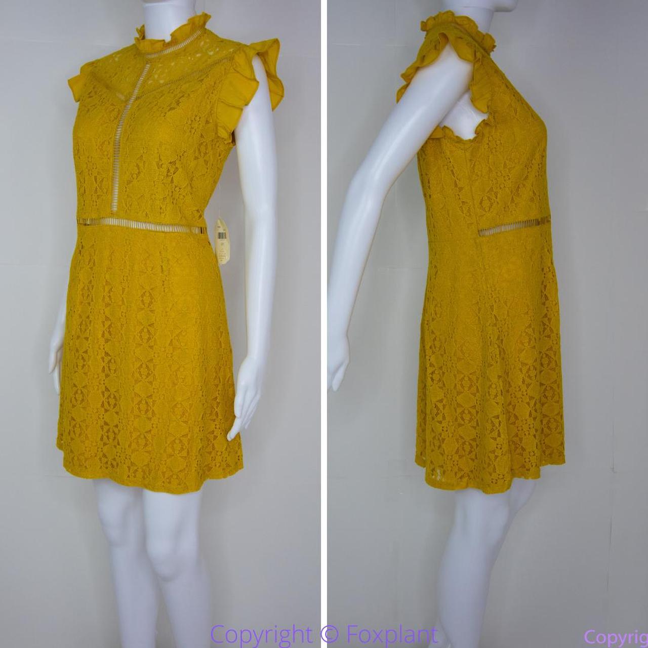 Mustard Lace Dress