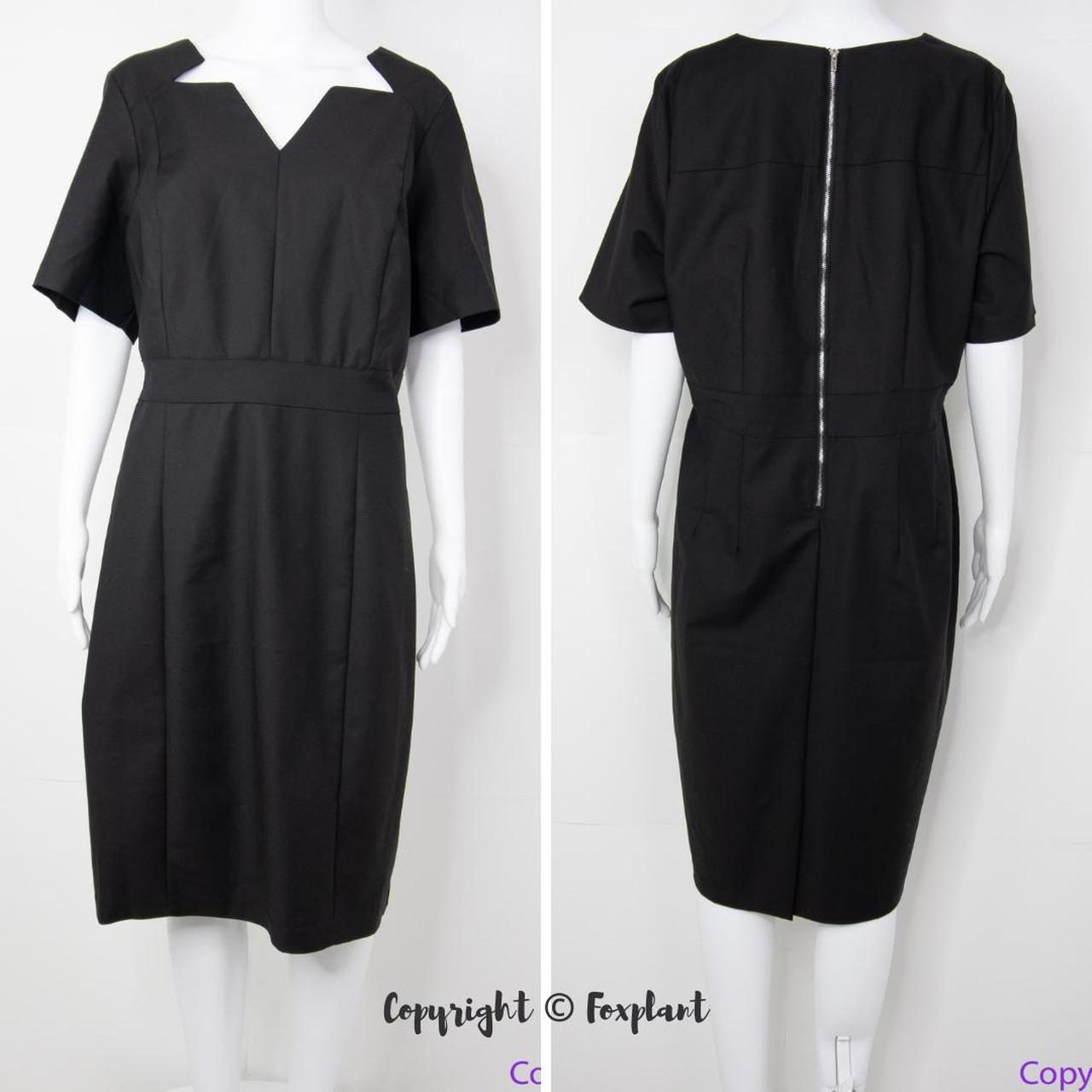 NEW Eloquii Sheath Dress with Cut Out star Neckline... - Depop