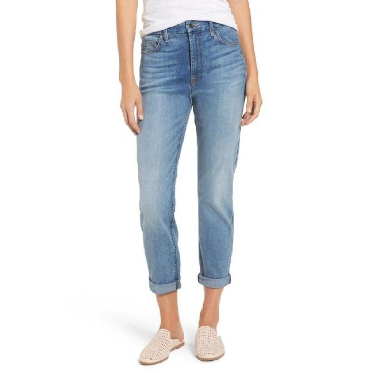 NEW Jen7 by 7 For All Mankind slim boyfriend jeans in purchases Sunlight, women's size 10