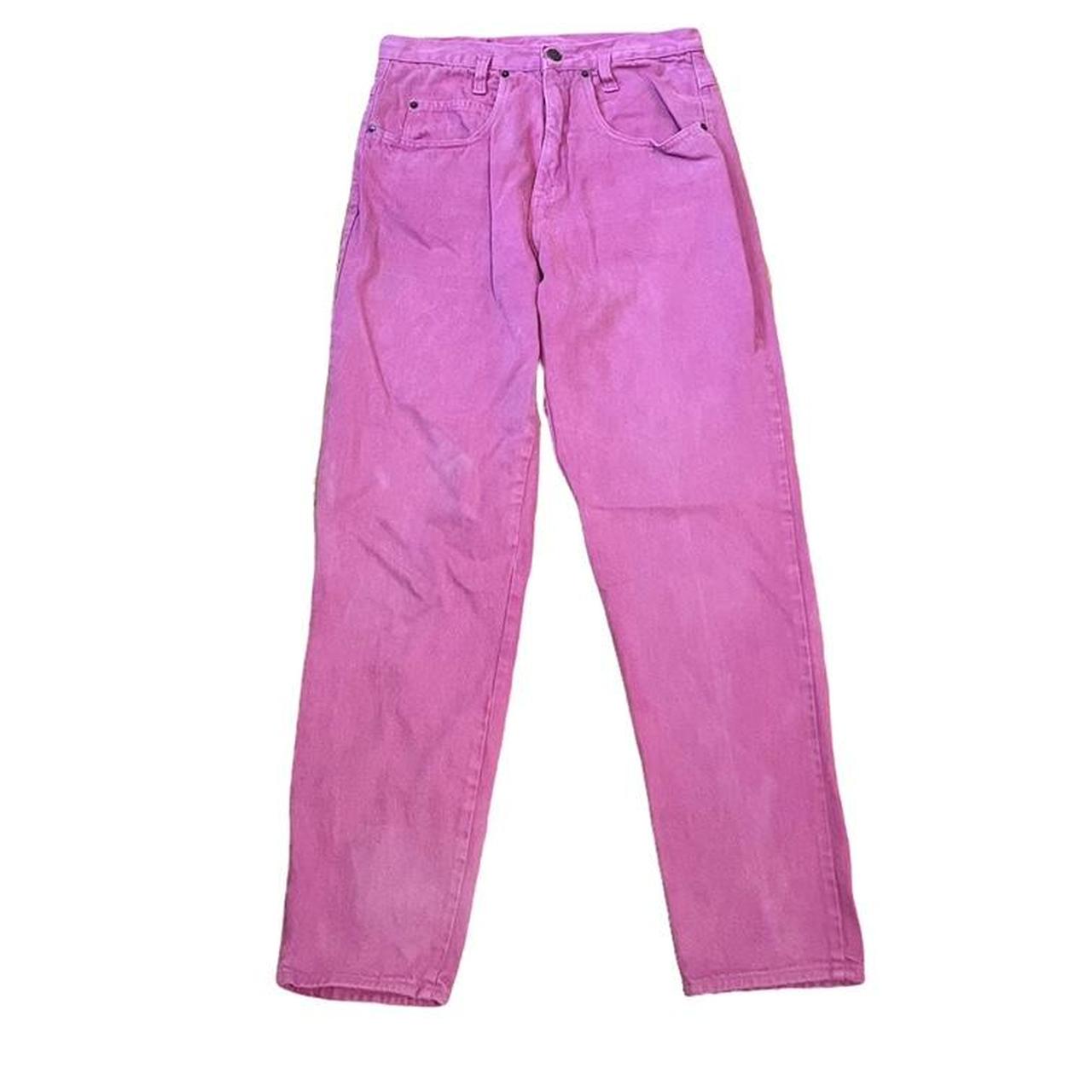 Life Energy Women's Pink Jeans Depop