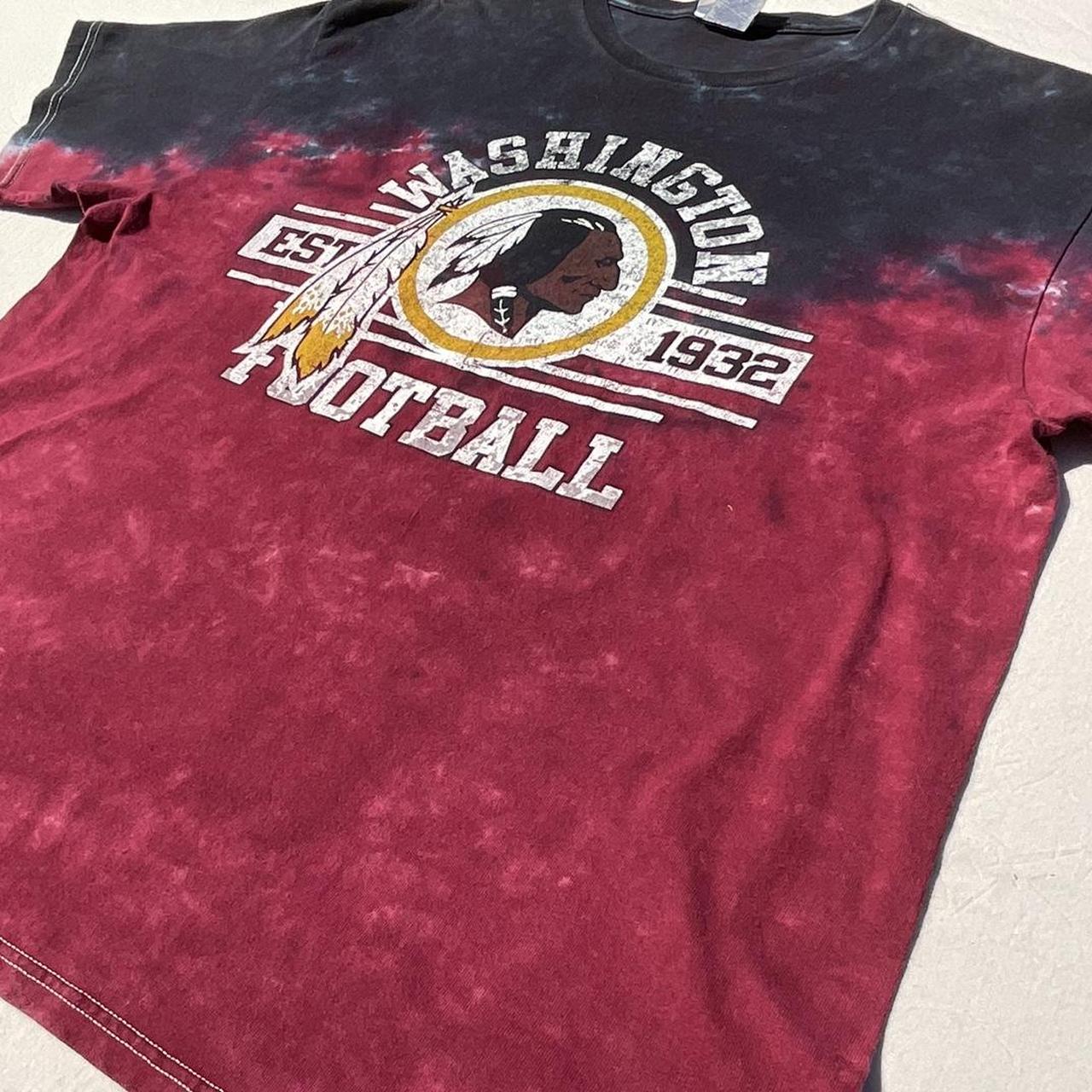 NFL Washington Redskins Tie Dye T Shirt Stock Id:... - Depop