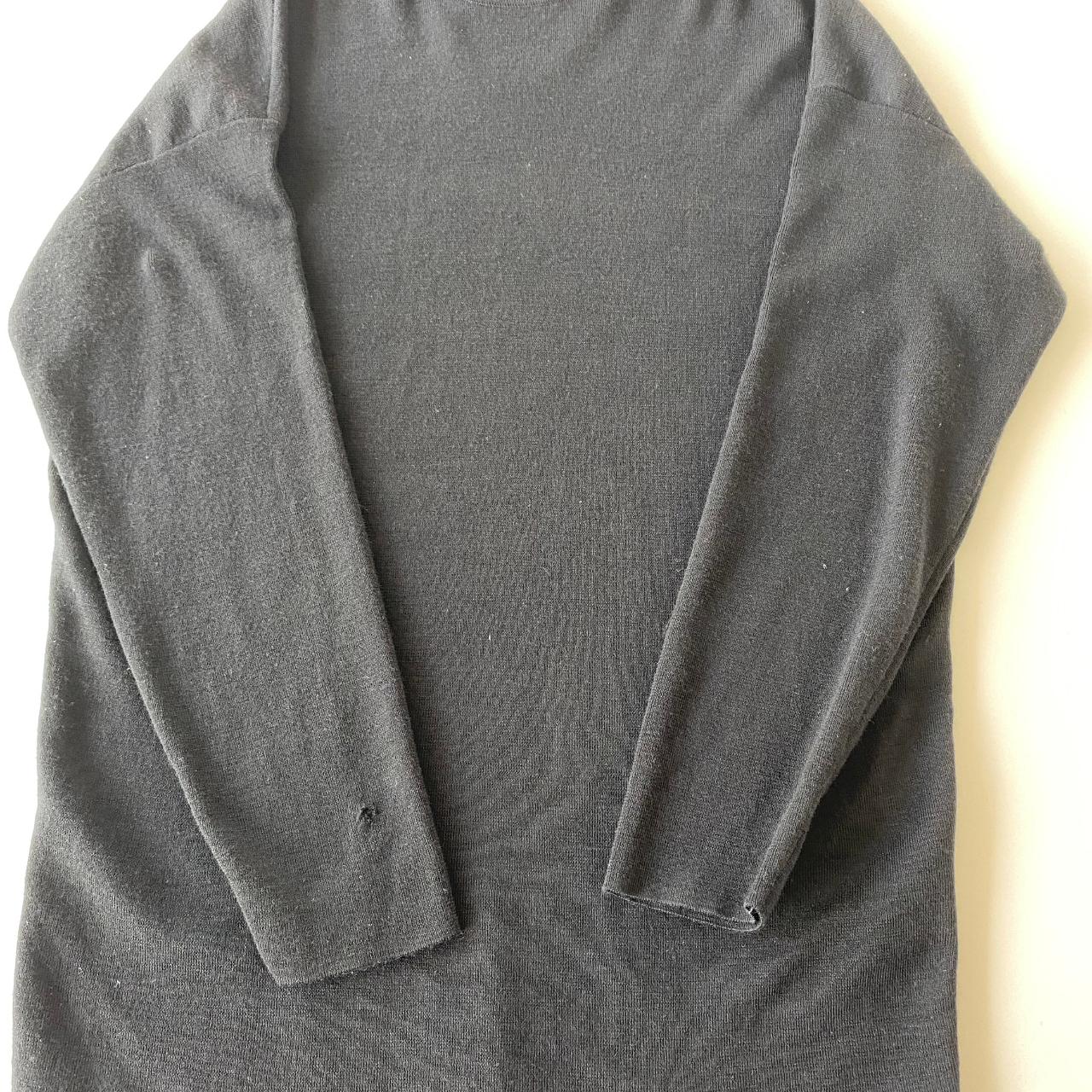 Cos cashmere jumper in black. Worn twice with some... - Depop