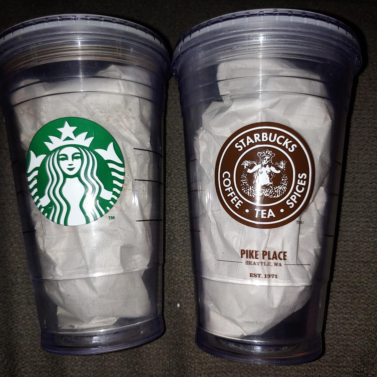 Starbucks Reusable Cold Cup Tumbler with Emerald Green Crystals