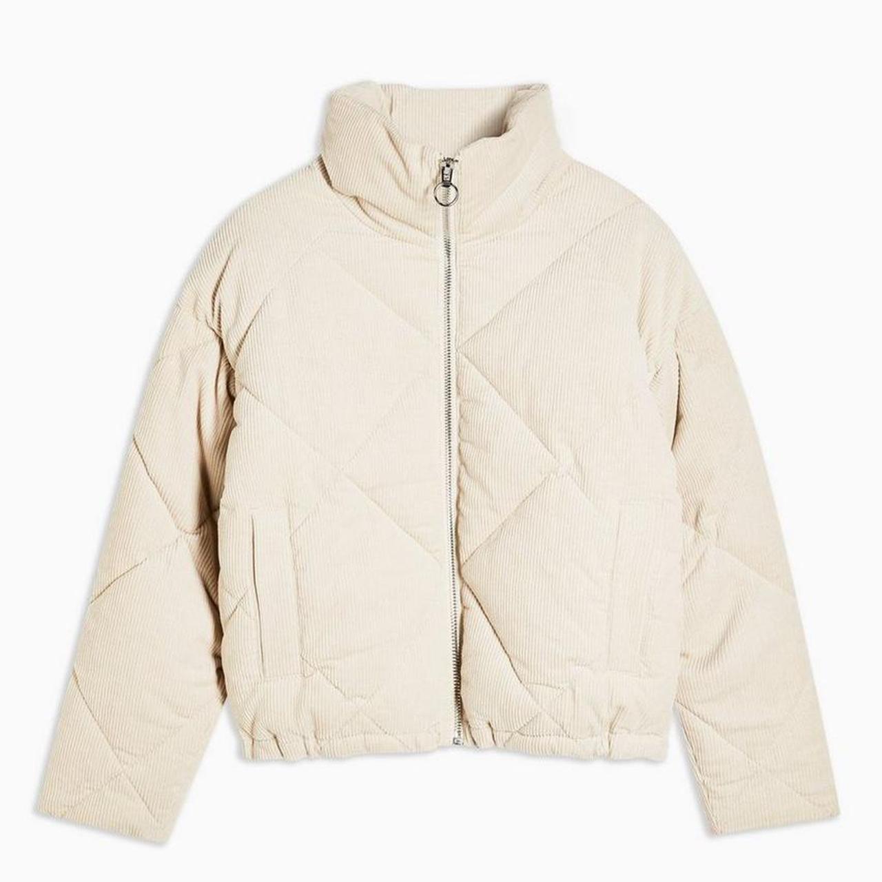 topshop cord puffer jacket