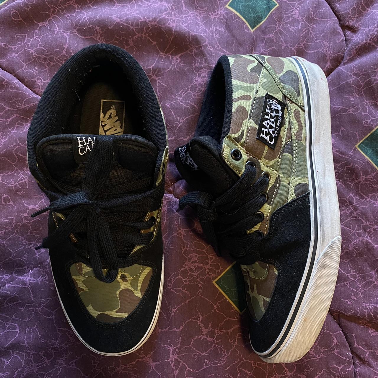 Vans half best sale cab camo