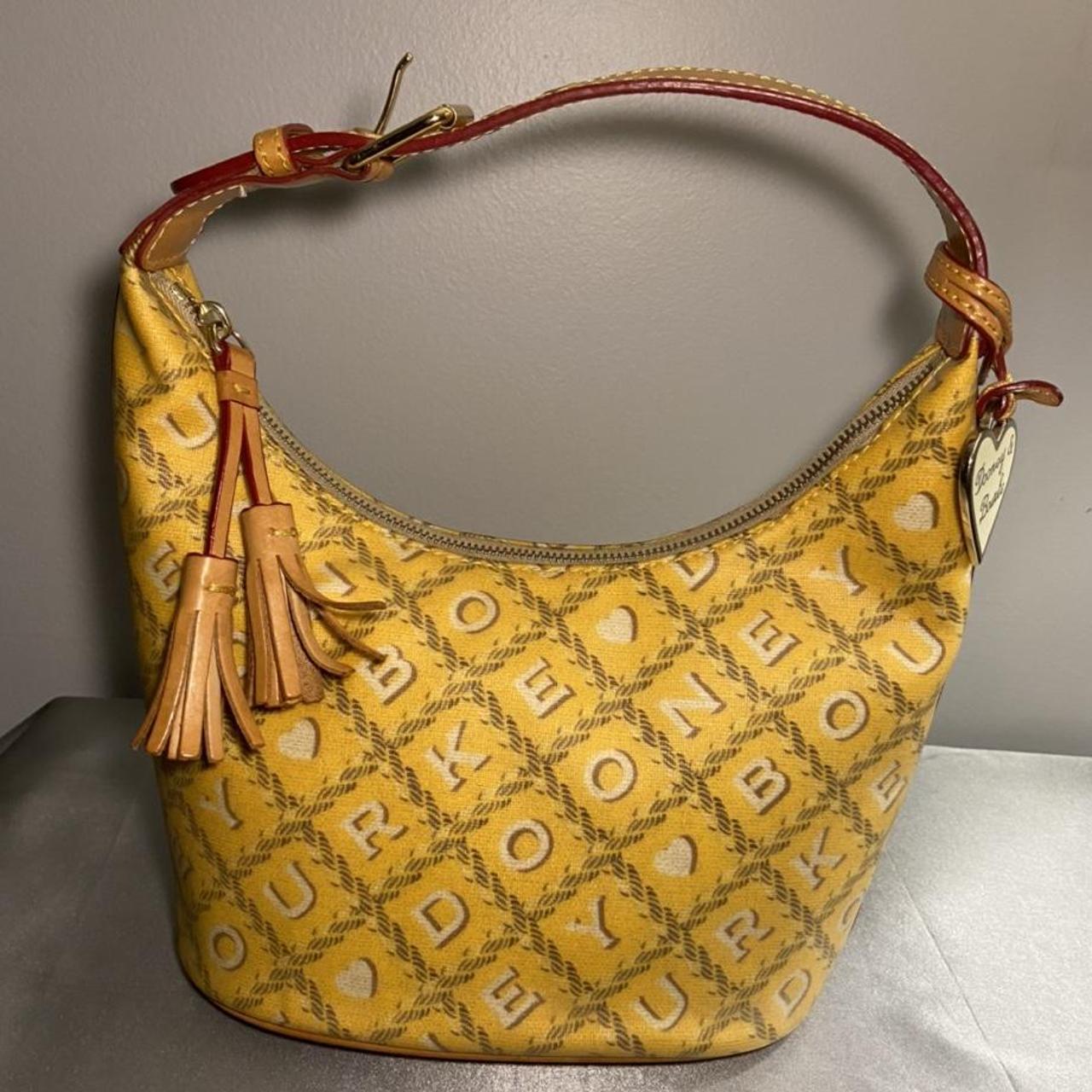 Dooney and bourke online yellow purse