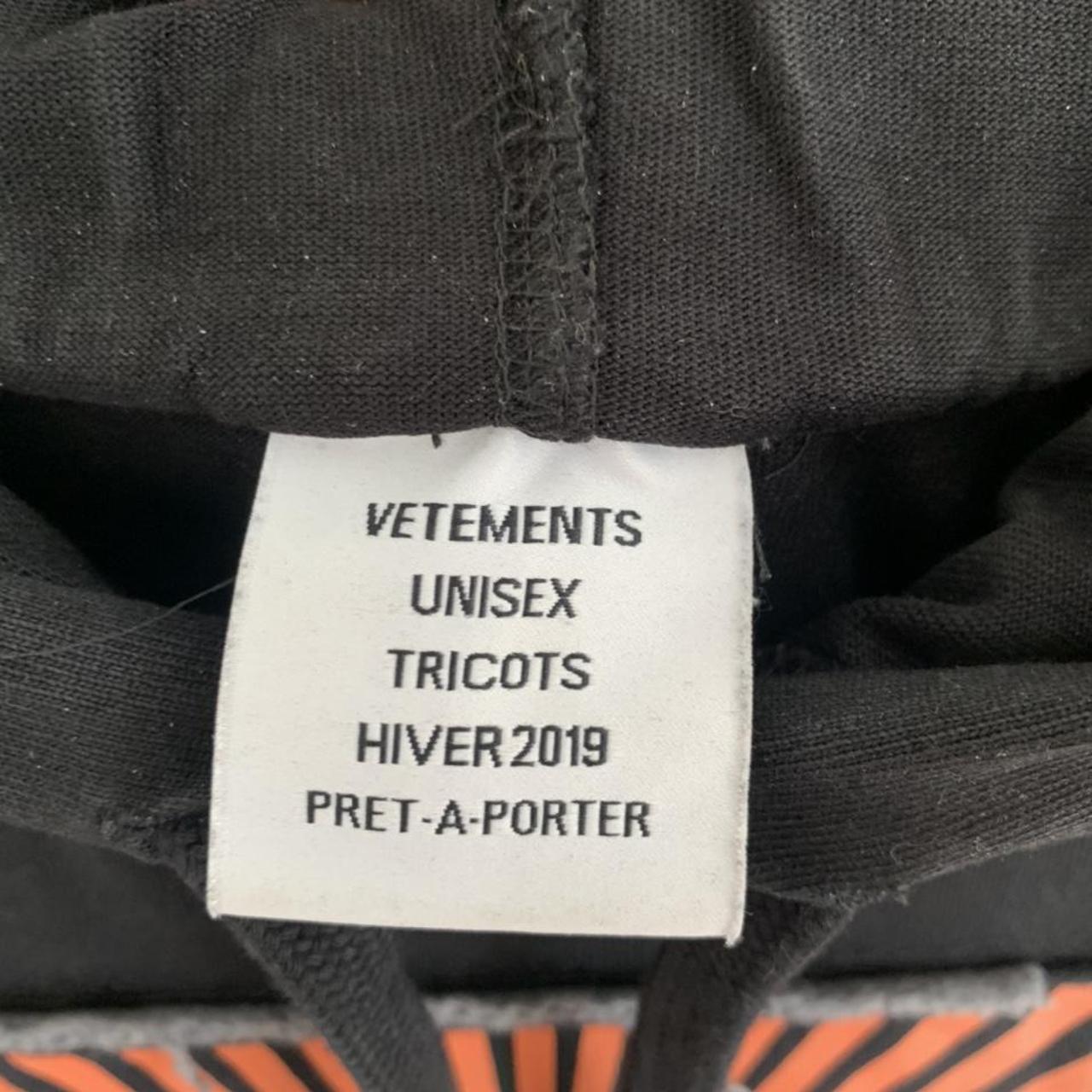 Vetements Russia Patchwork hoodie. Winter 2019... - Depop