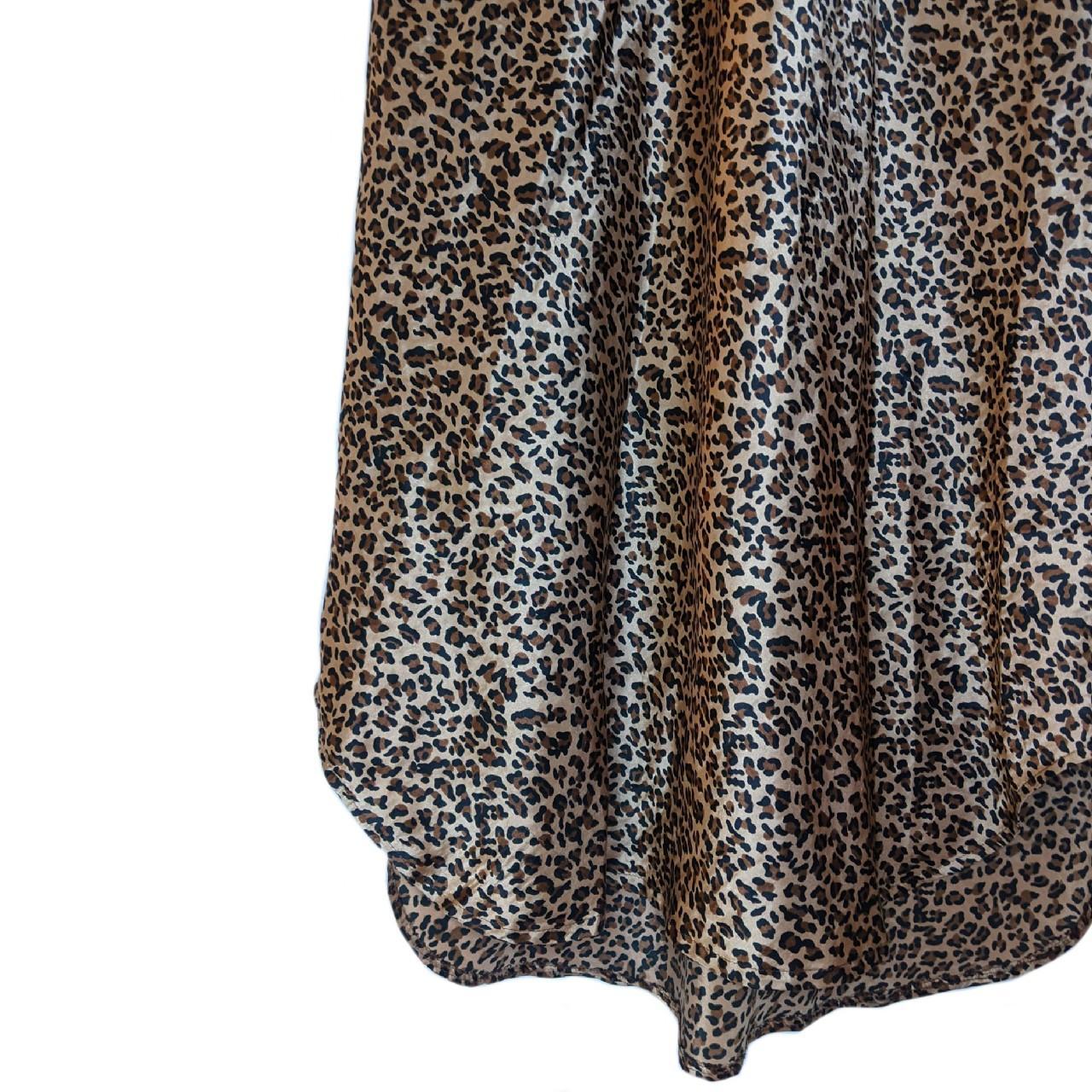 90s leopard print slip dress Details - Maxi... - Depop
