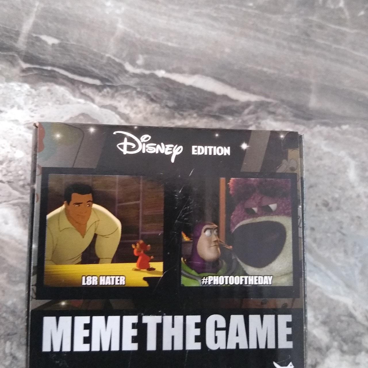 Cardinal Industries Meme The Game, Disney Edition