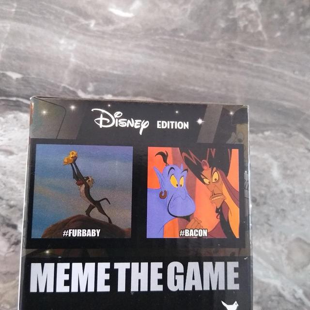 Cardinal Industries Meme The Game, Disney Edition