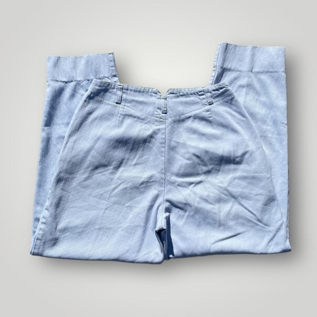 Vintage Women’s Baby Blue Corduroy Pants Like... Depop