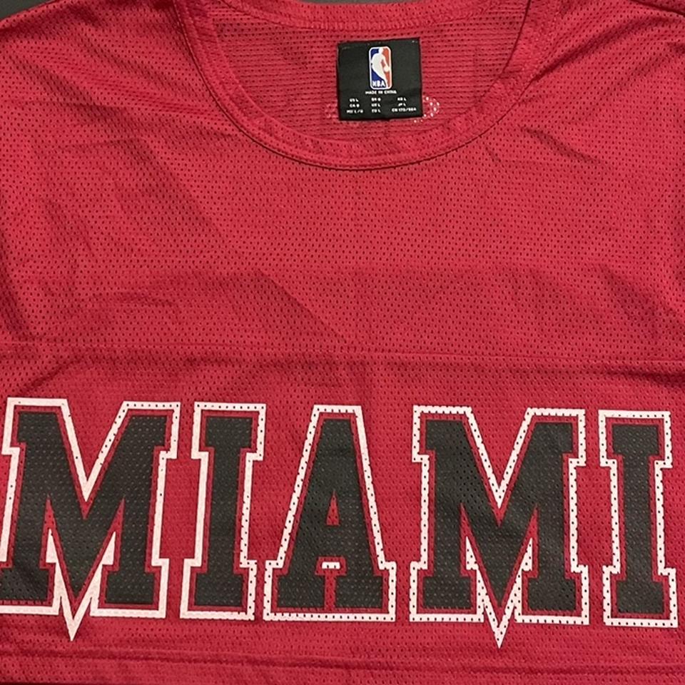 Plus NBA Ultra Game Miami Heat Jersey Dress-3X - Depop
