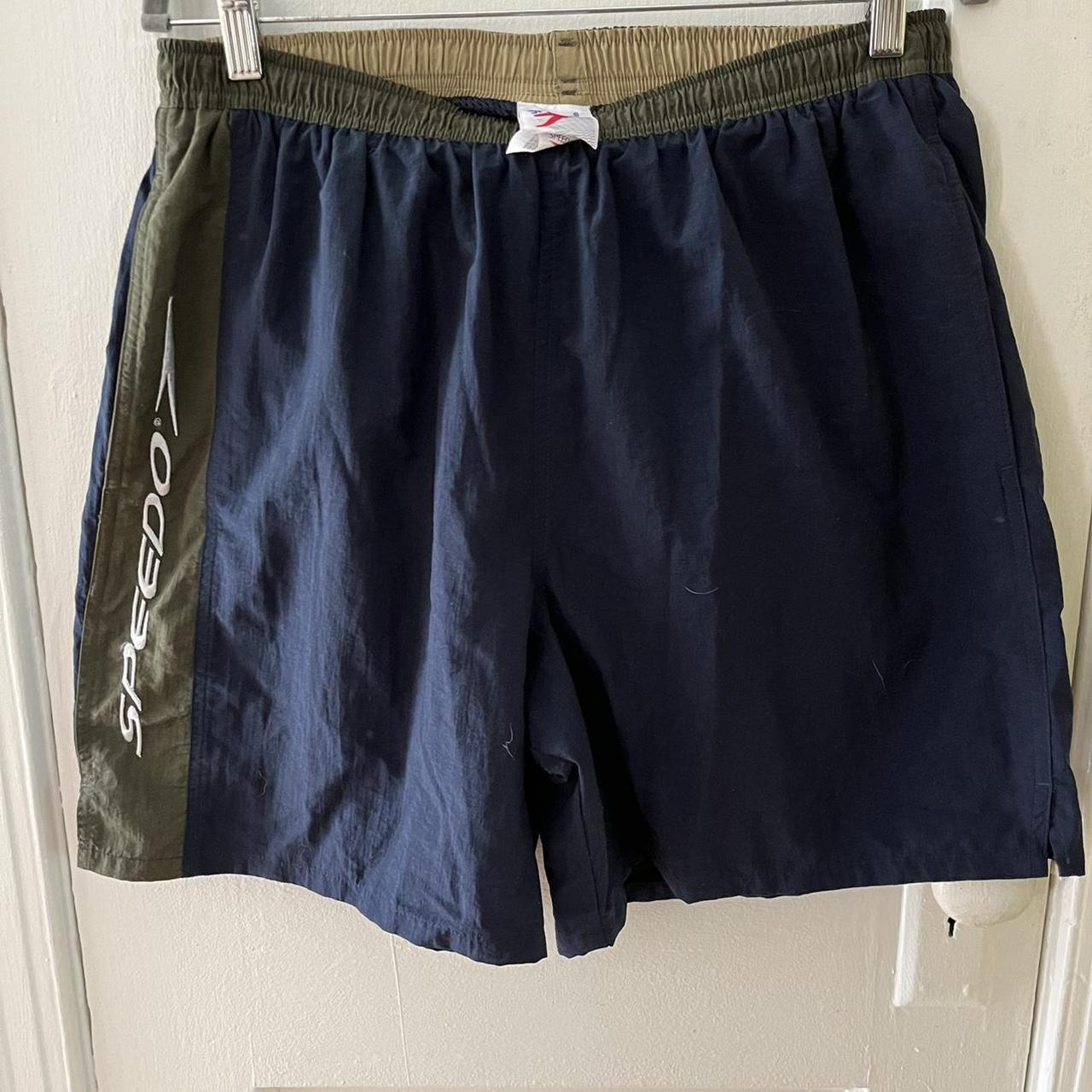 SPEEDO bathing suit. Mens swim trunks from a vintage... Depop