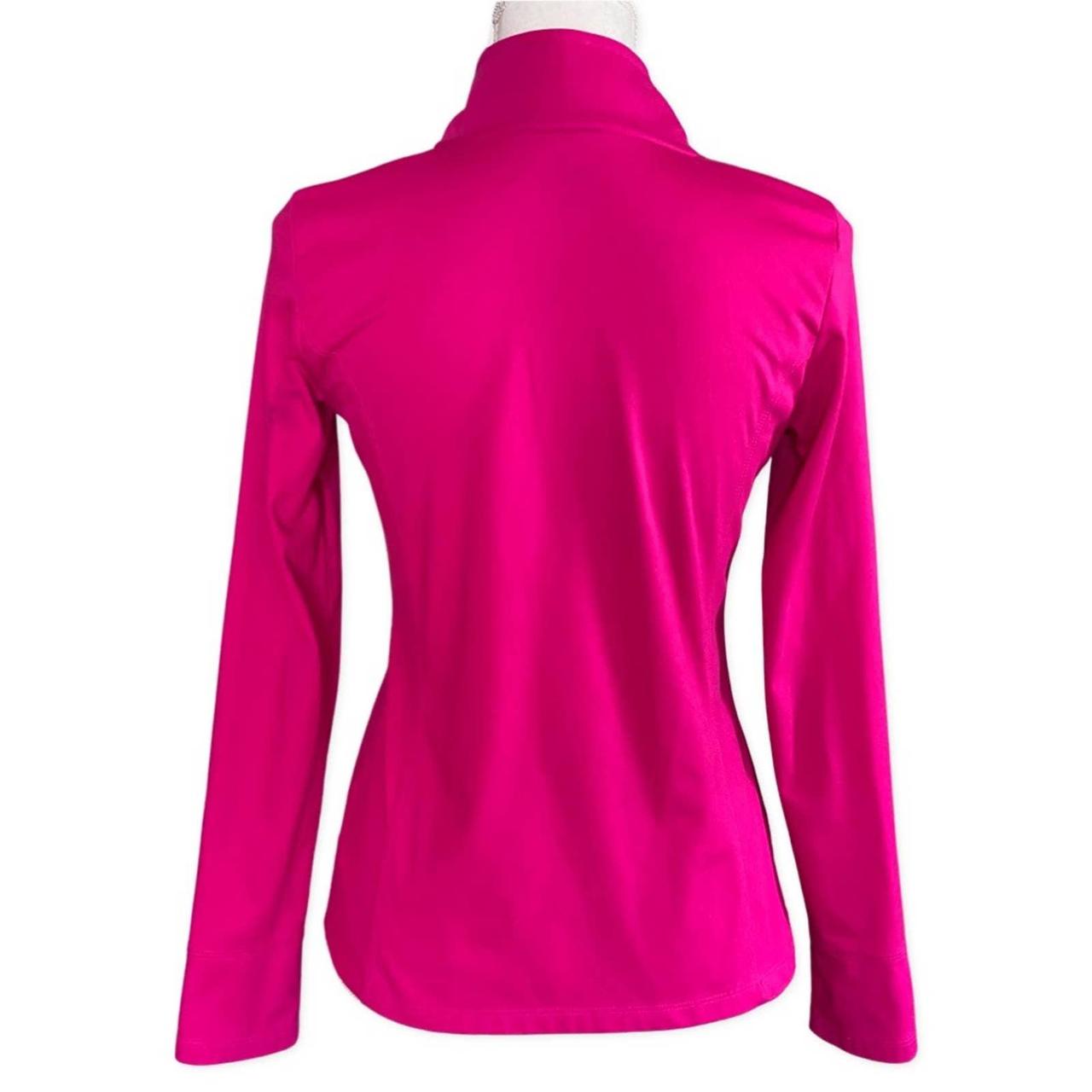 Spalding Women's Pink and Orange Jacket Depop