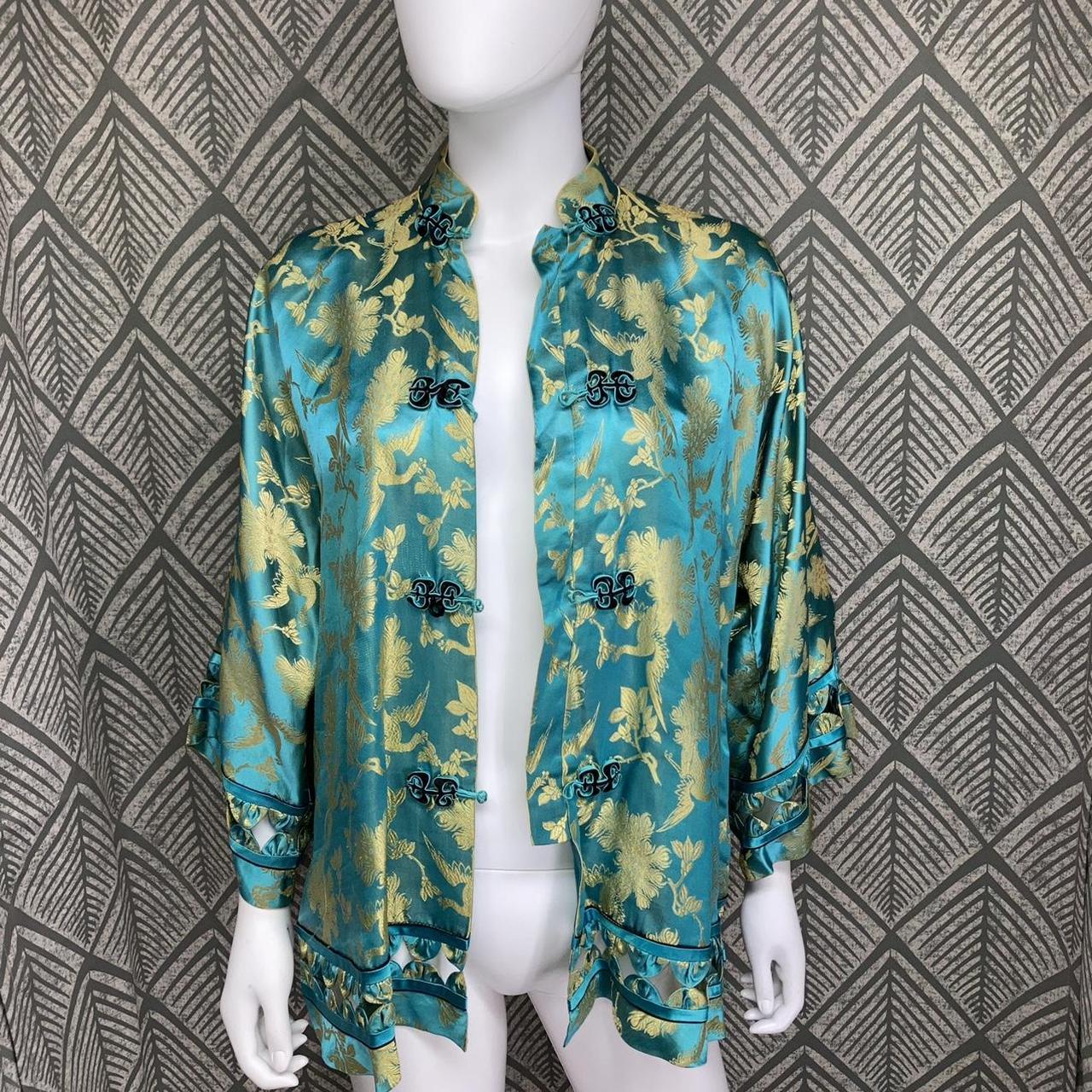 Women's Blue and Gold Jacket