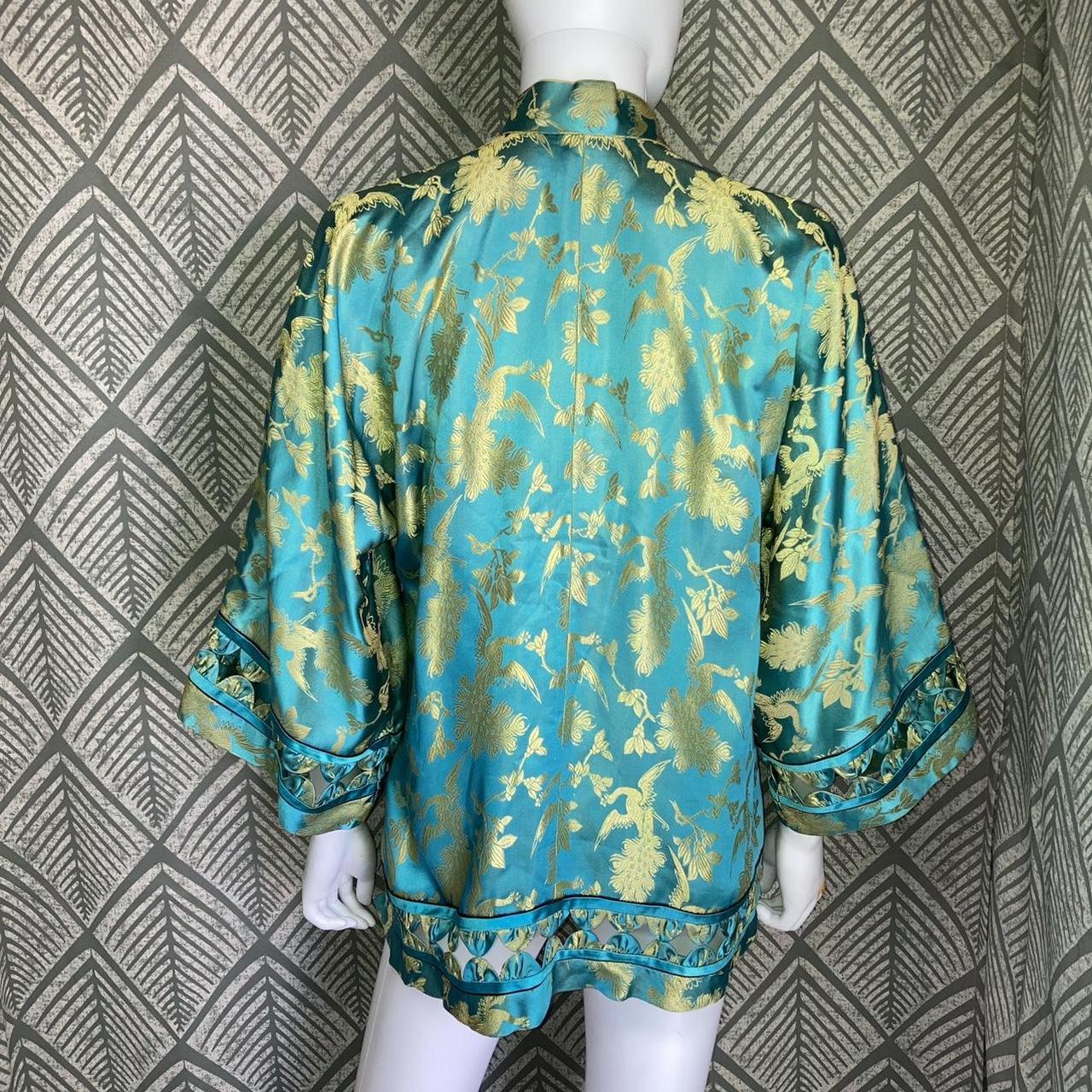 Women's Blue and Gold Jacket (2)
