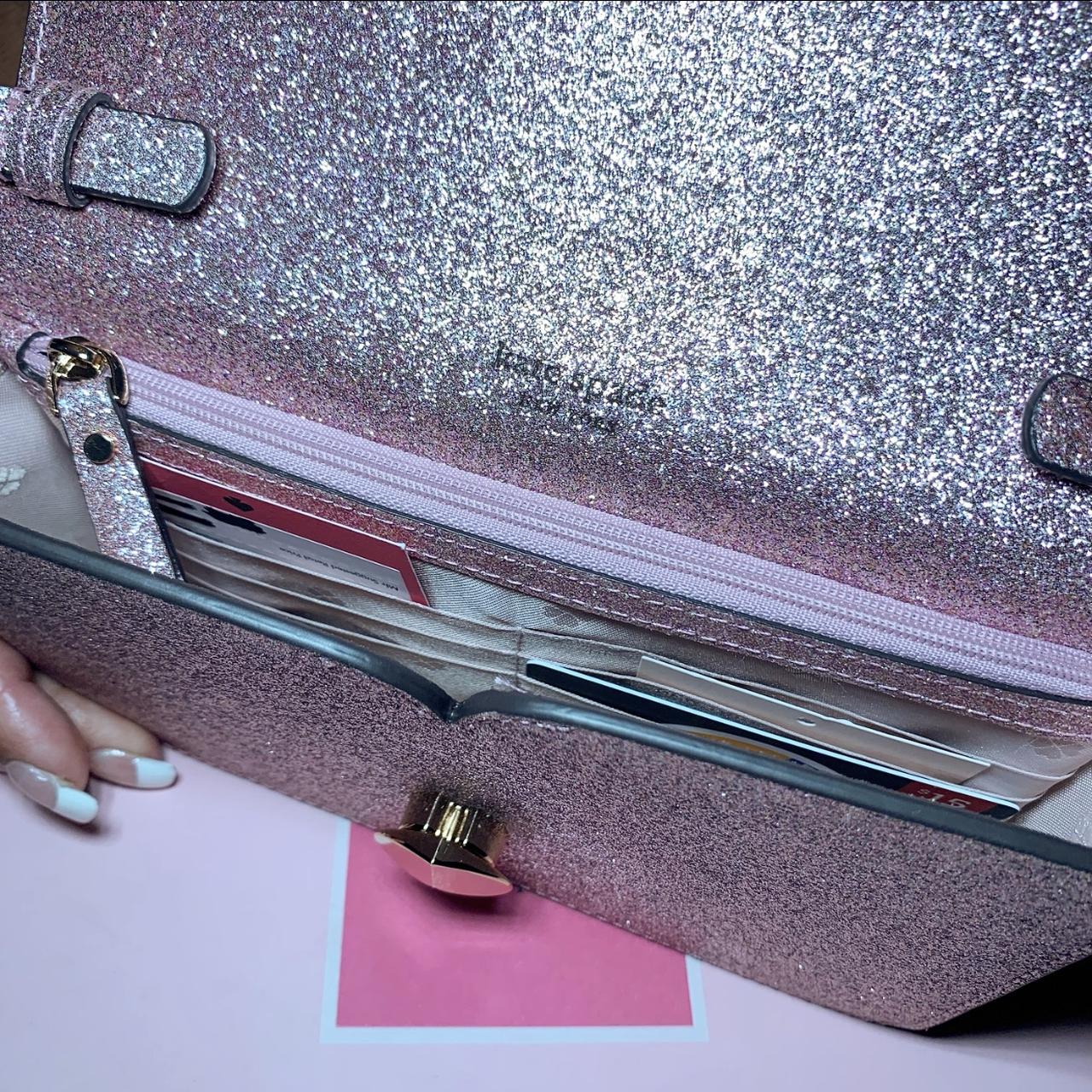 Kate Spade ♠️ Shimmer Bag Nicola Shimmer Twistlock - Depop
