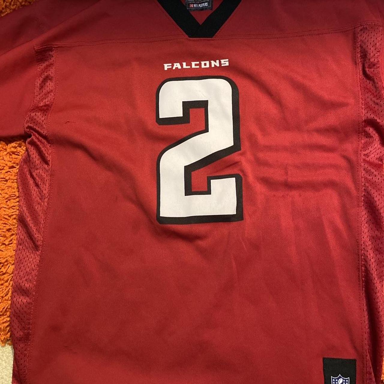 Matt Ryan Falcons Jersey Red Kids XL small. Depop