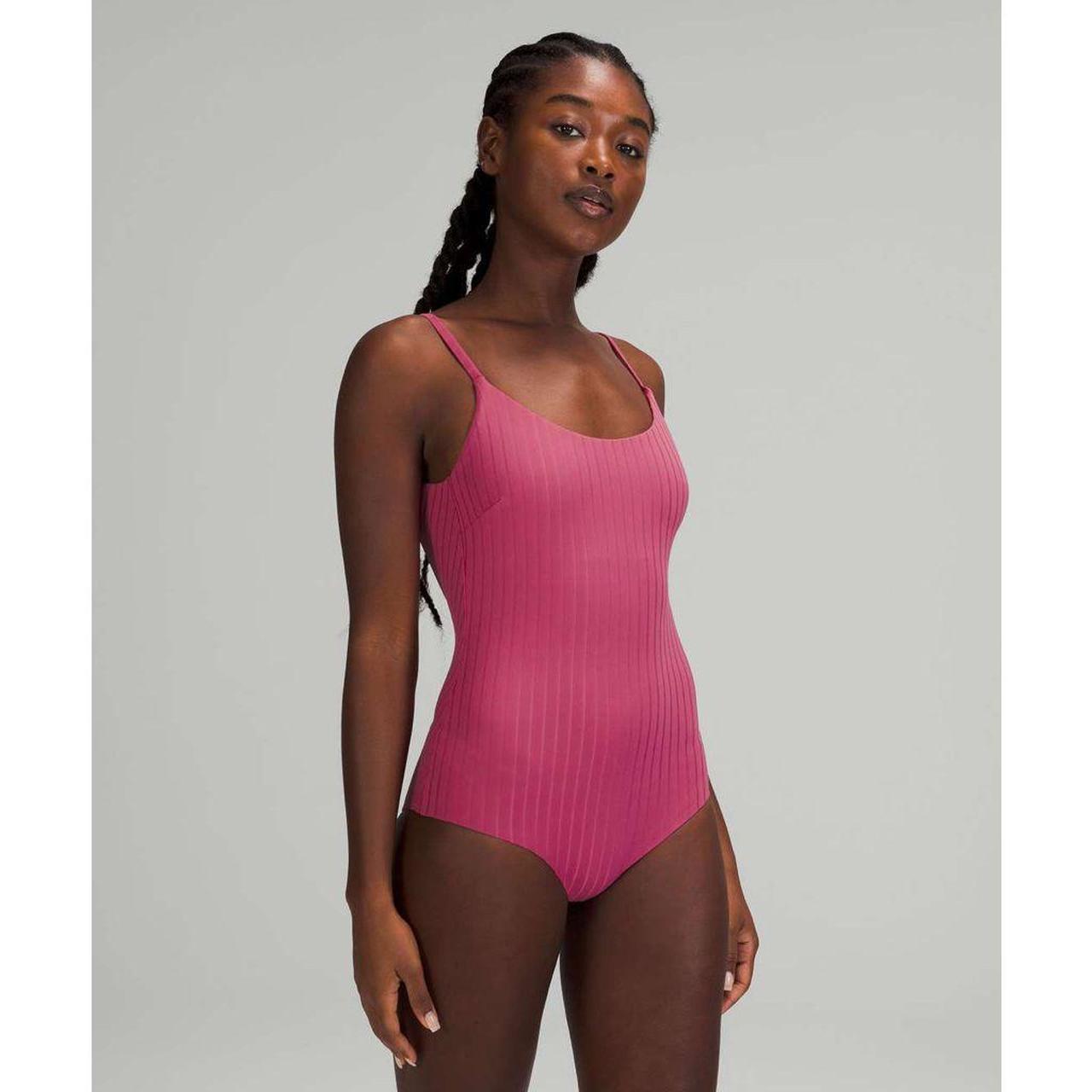 Lululemon Waterside U Back Ribbed Swim One Piece. Depop