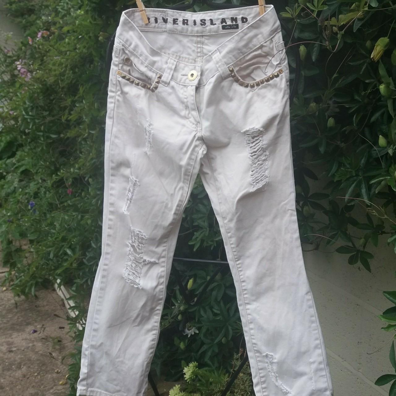 Cream jeans 2024 river island