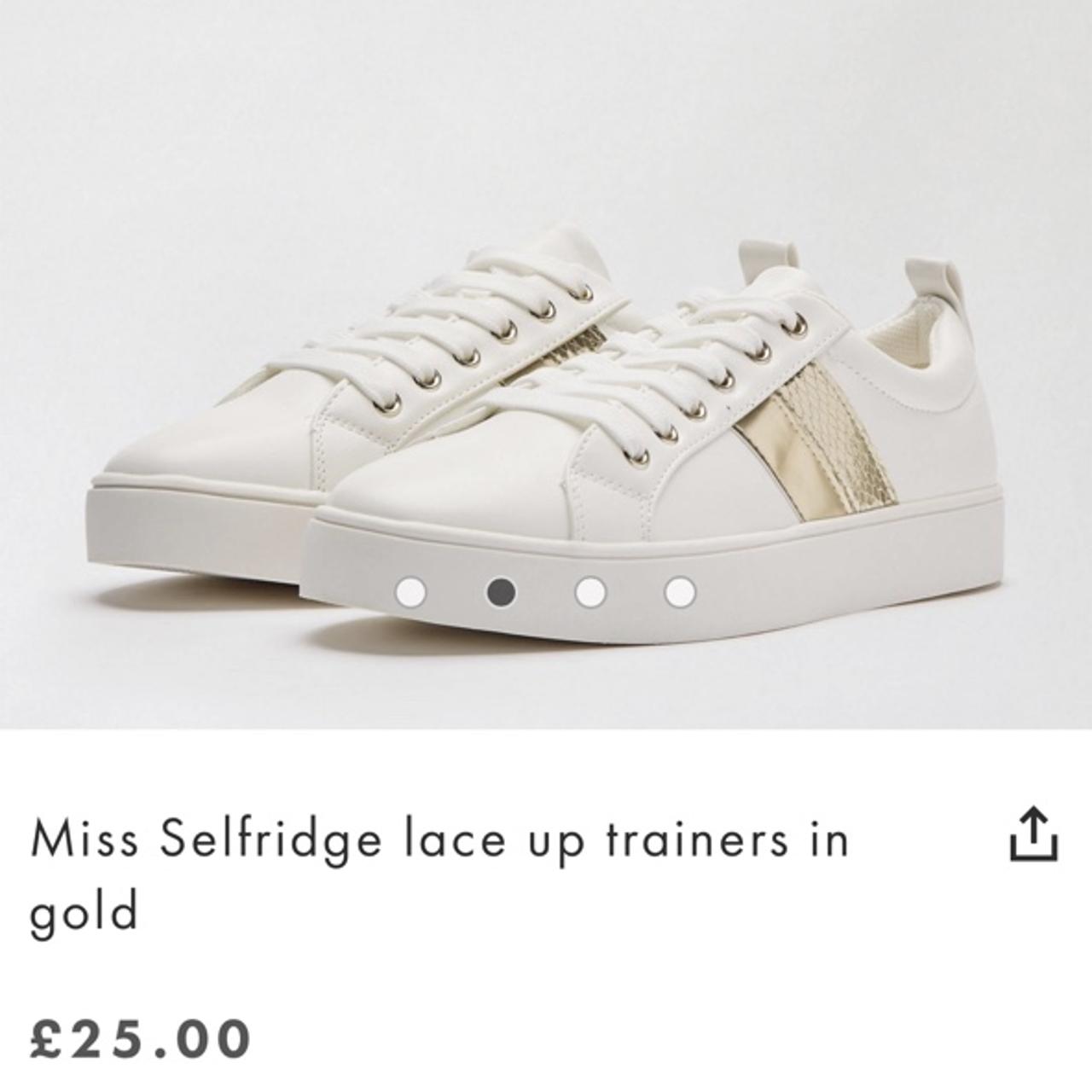 Miss selfridge fashion trainers