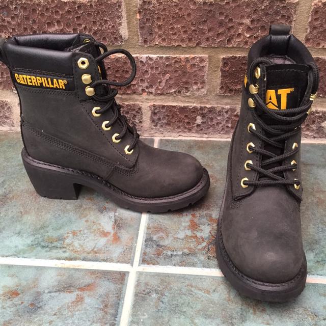 Caterpillar heeled boots sale